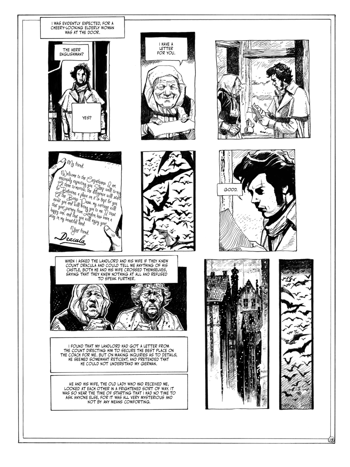 Read online Bram Stoker's Dracula by Georges Bess comic -  Issue # TPB (Part 1) - 19