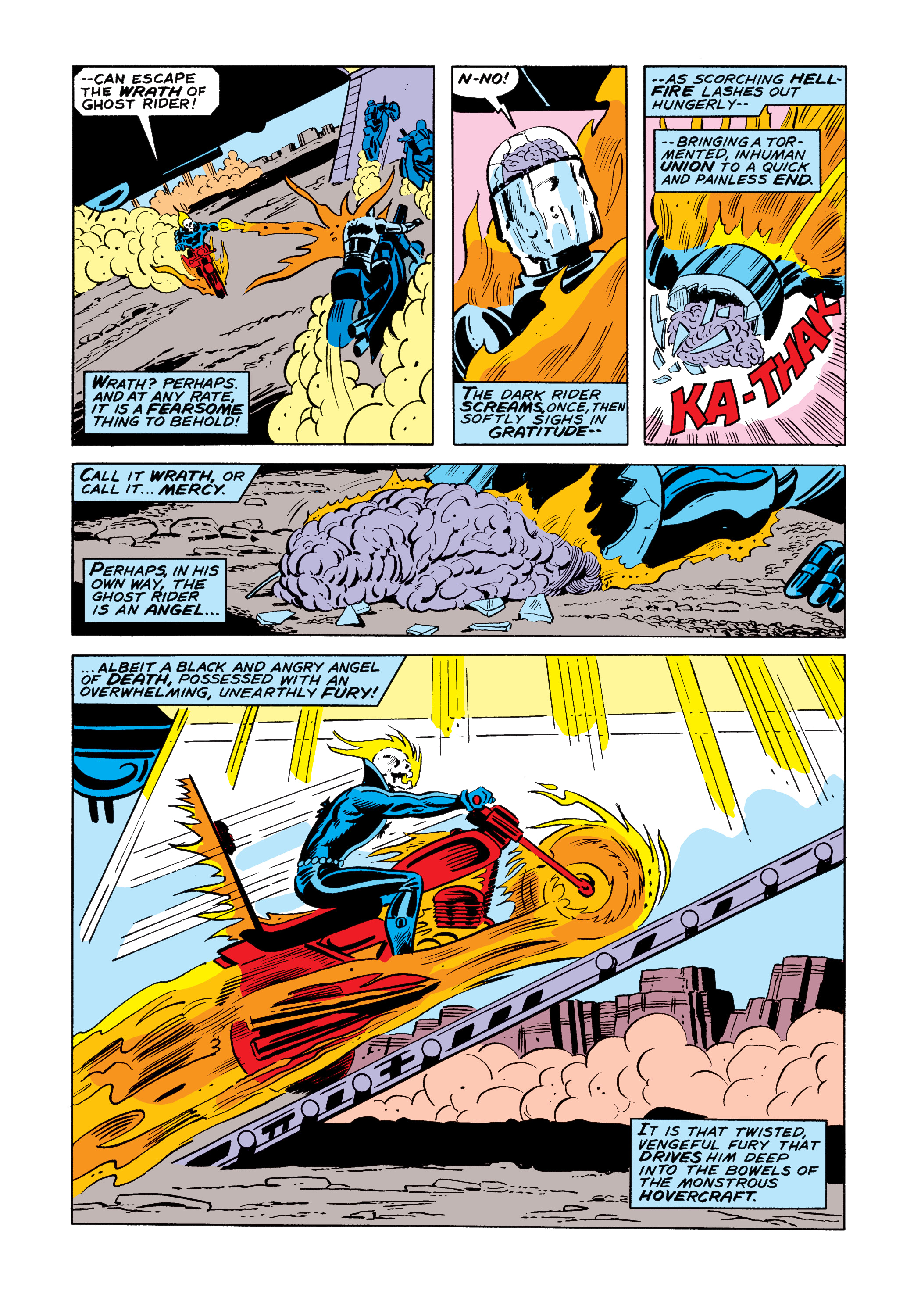 Read online Marvel Masterworks: Ghost Rider comic -  Issue # TPB 3 (Part 3) - 38
