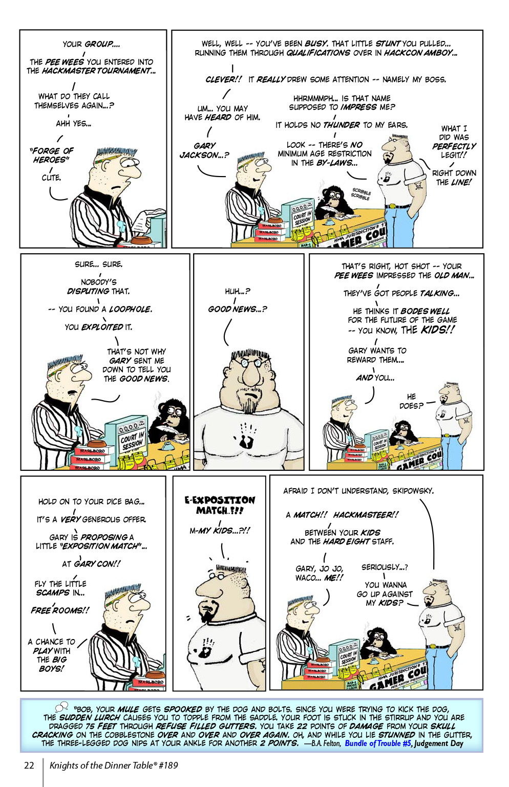 Read online Knights of the Dinner Table comic -  Issue #189 - 24