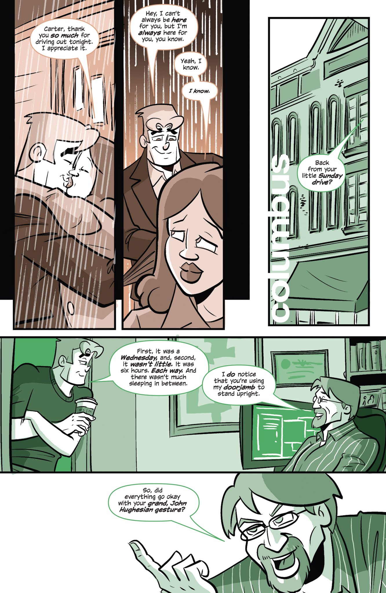 Read online Long Distance comic -  Issue #4 - 9