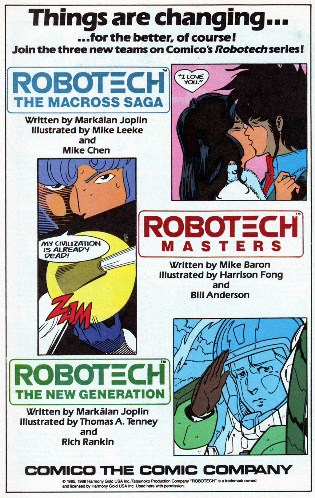 Read online Robotech The Macross Saga comic -  Issue #25 - 31