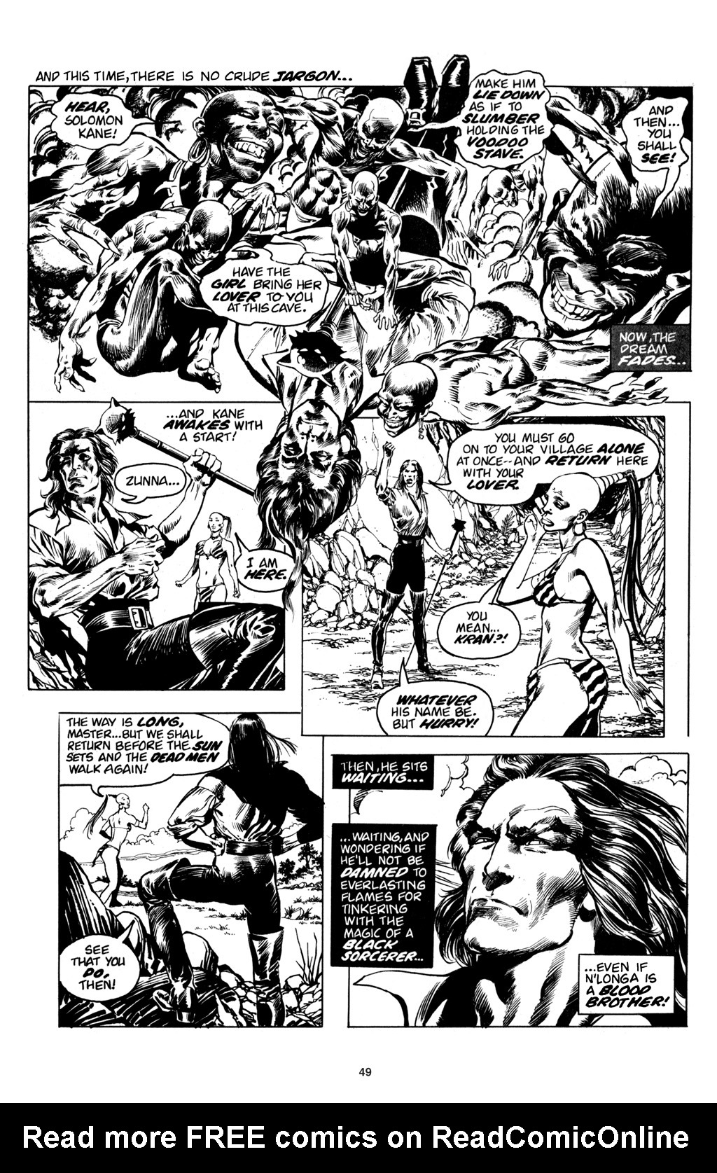 Read online The Saga of Solomon Kane comic -  Issue # TPB - 49