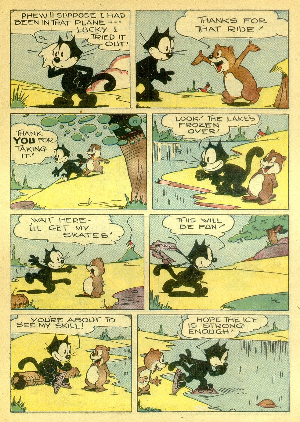 Read online Felix the Cat (1948) comic -  Issue #7 - 34