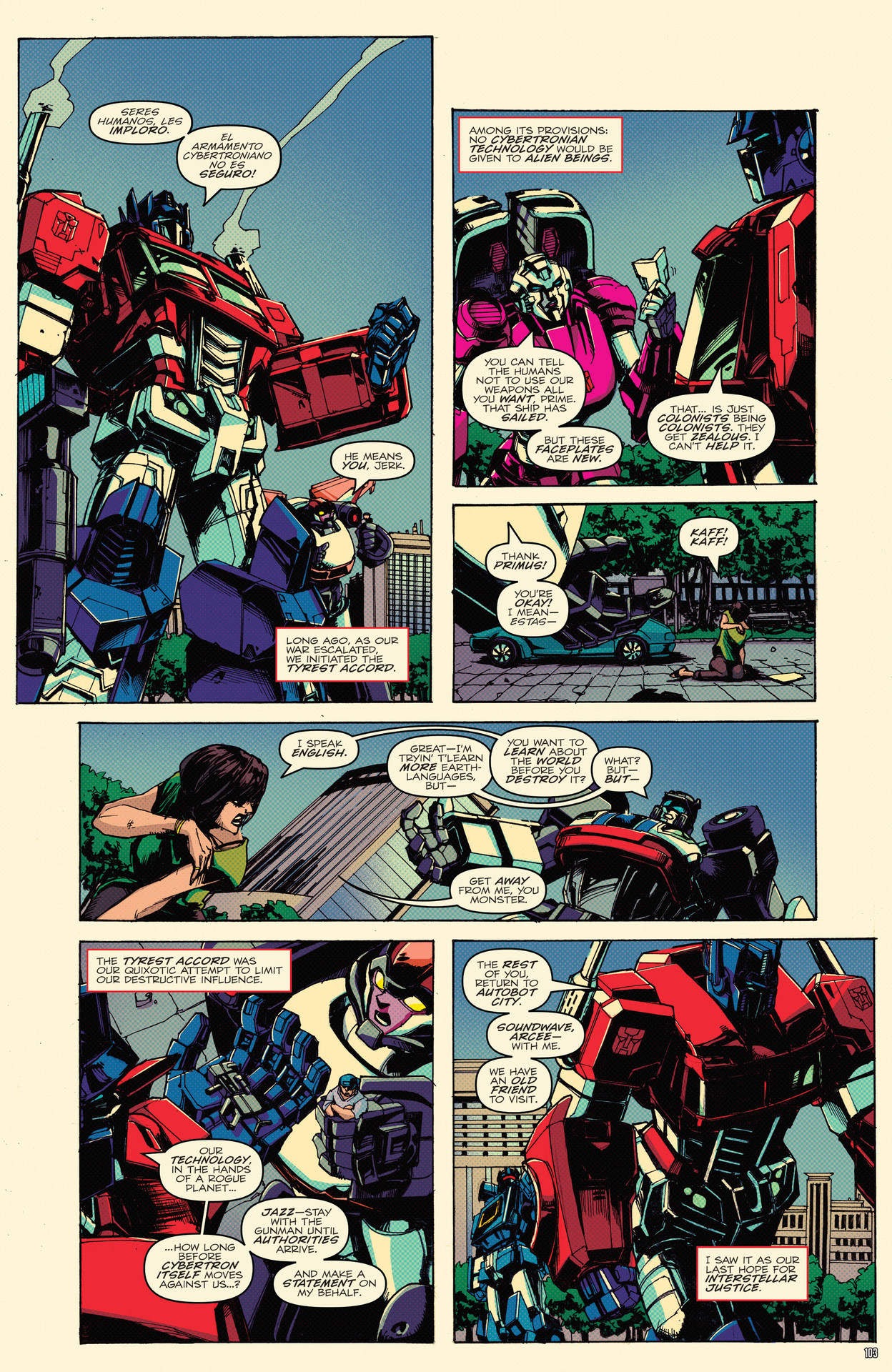 Read online Transformers: The IDW Collection Phase Three comic -  Issue # TPB 2 (Part 2) - 4