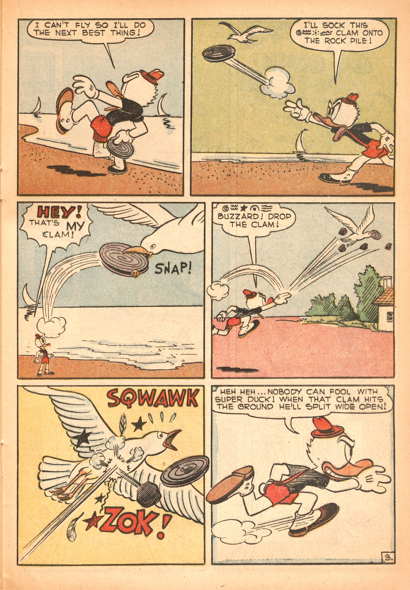 Read online Super Duck Comics comic -  Issue #20 - 35