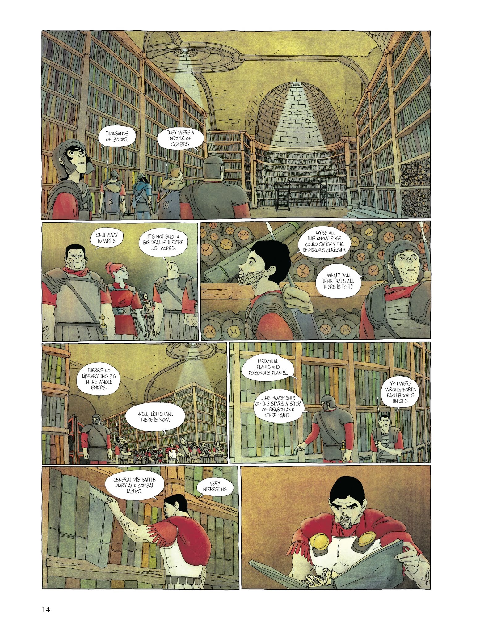 Read online For the Empire comic -  Issue #3 - 14