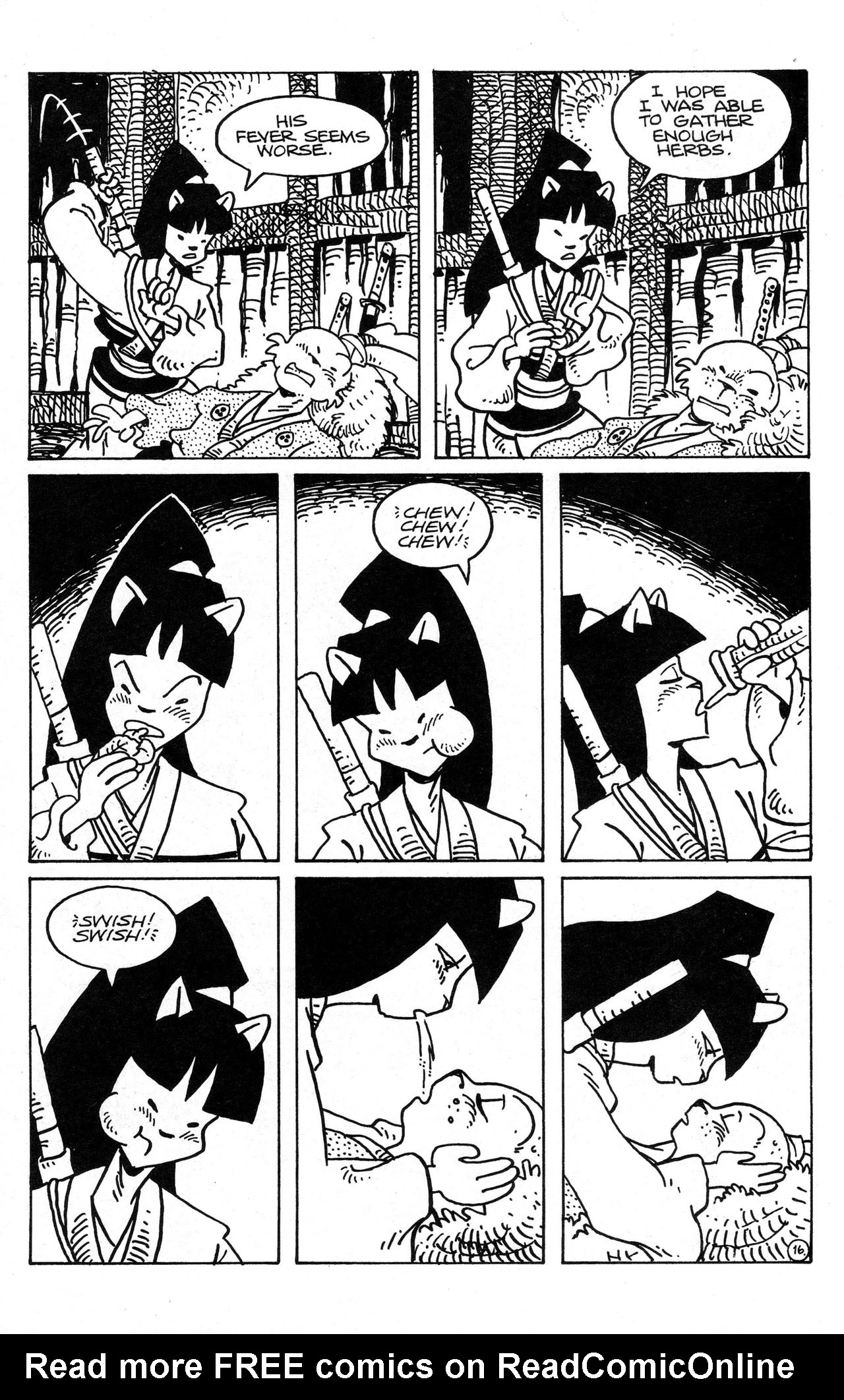 Read online Usagi Yojimbo (1996) comic -  Issue #101 - 18