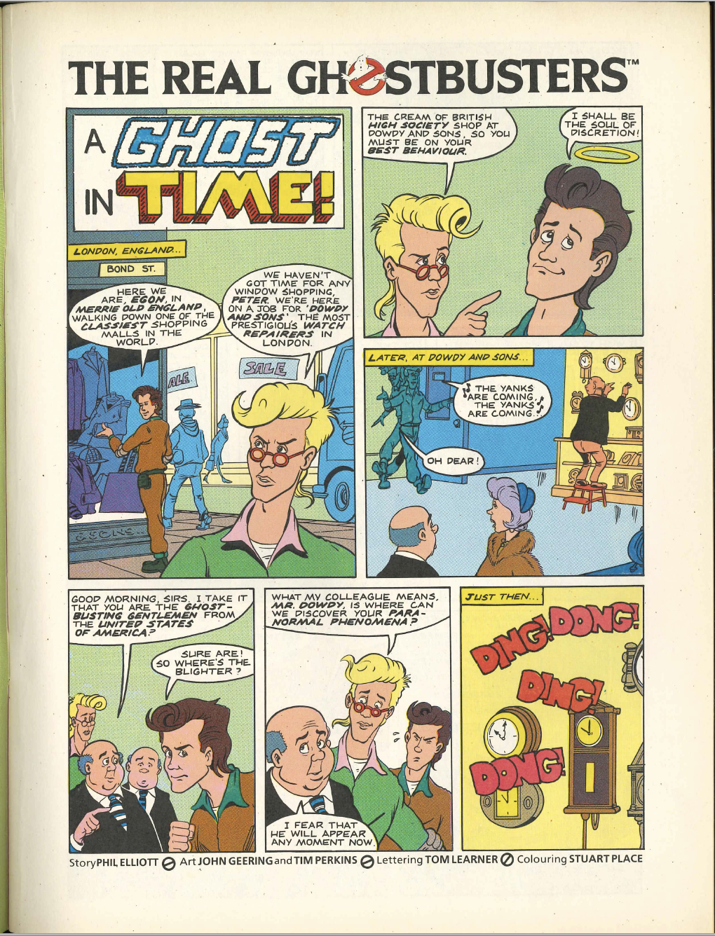 Read online The Real Ghostbusters comic -  Issue #190 - 9