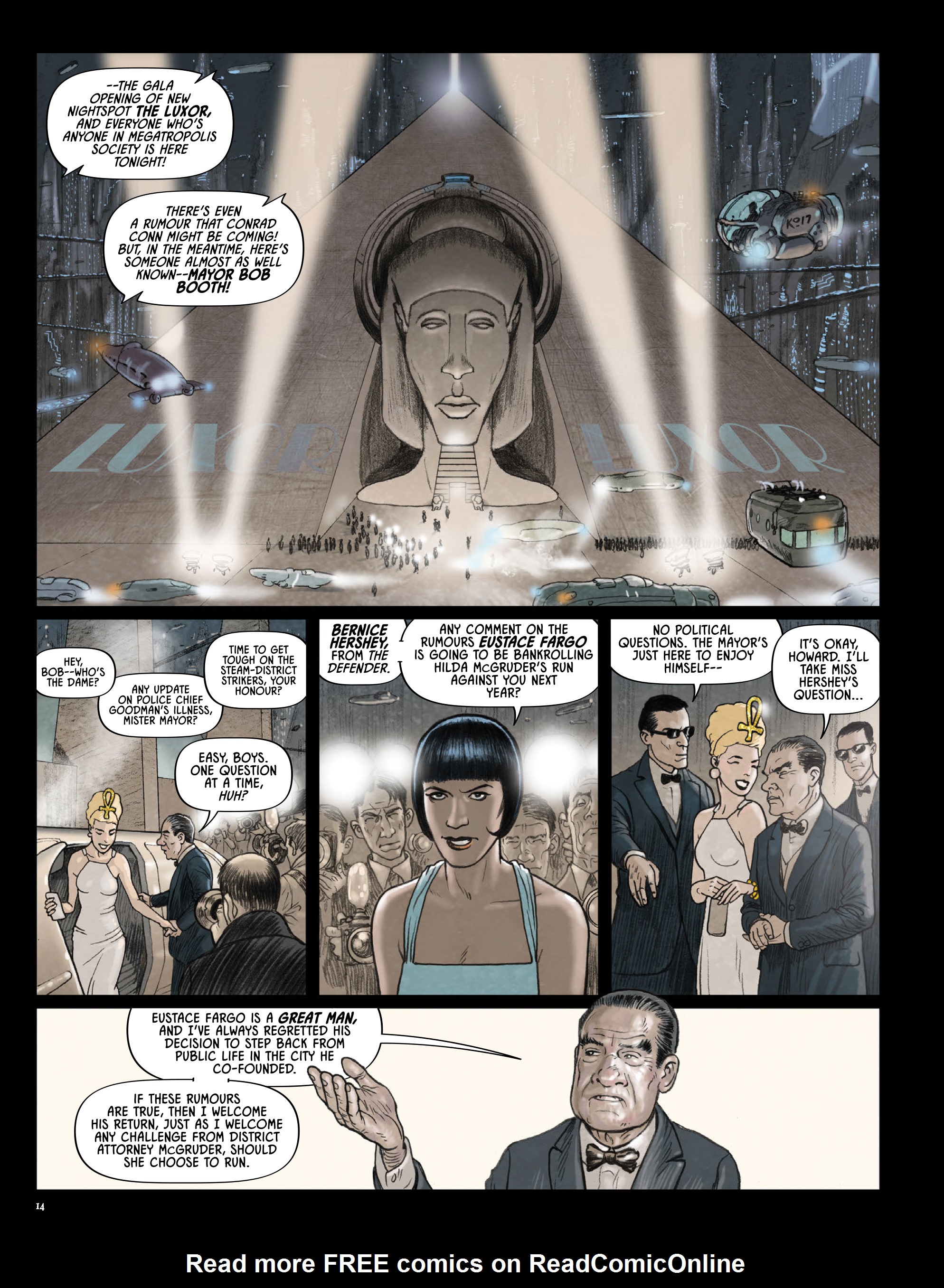 Read online Megatropolis comic -  Issue # TPB 1 - 14