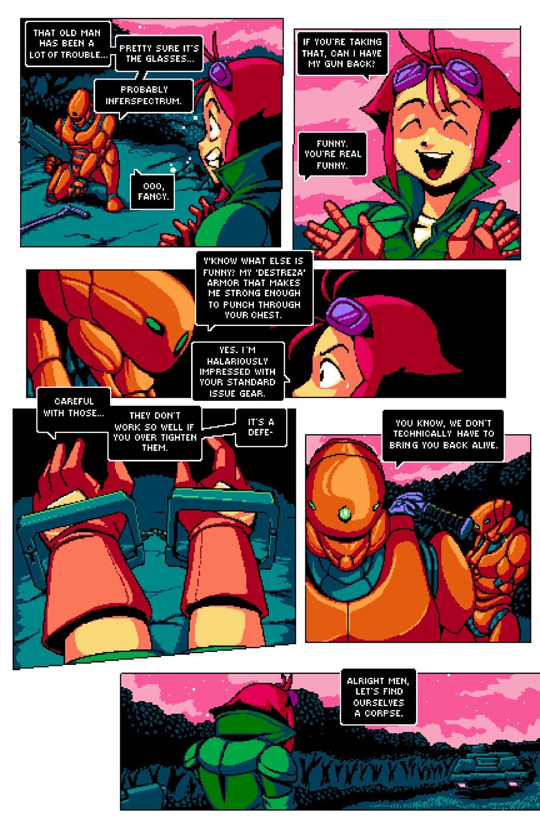 Read online Nova Phase comic -  Issue #4 - 9