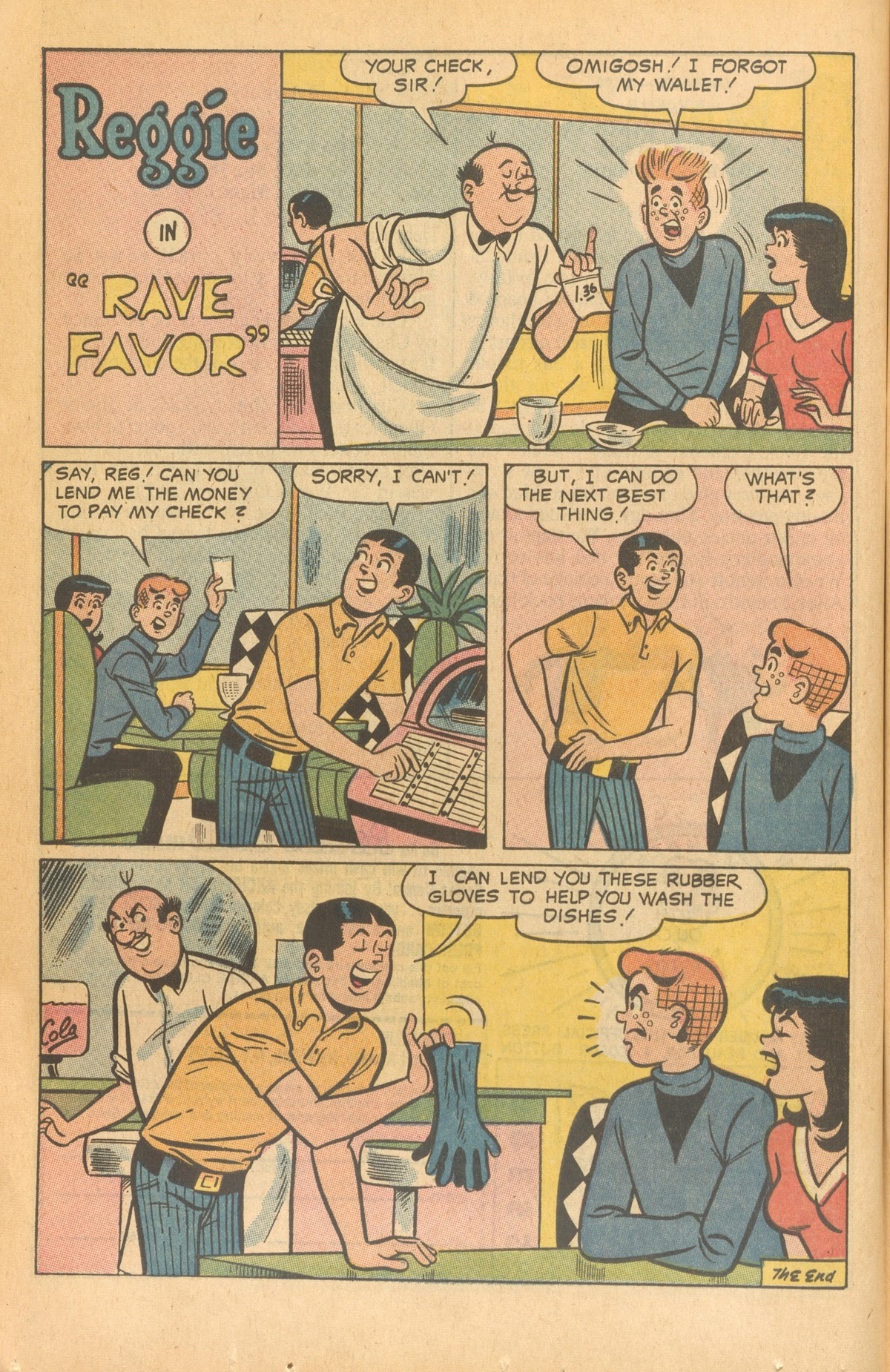 Read online Reggie's Wise Guy Jokes comic -  Issue #16 - 38