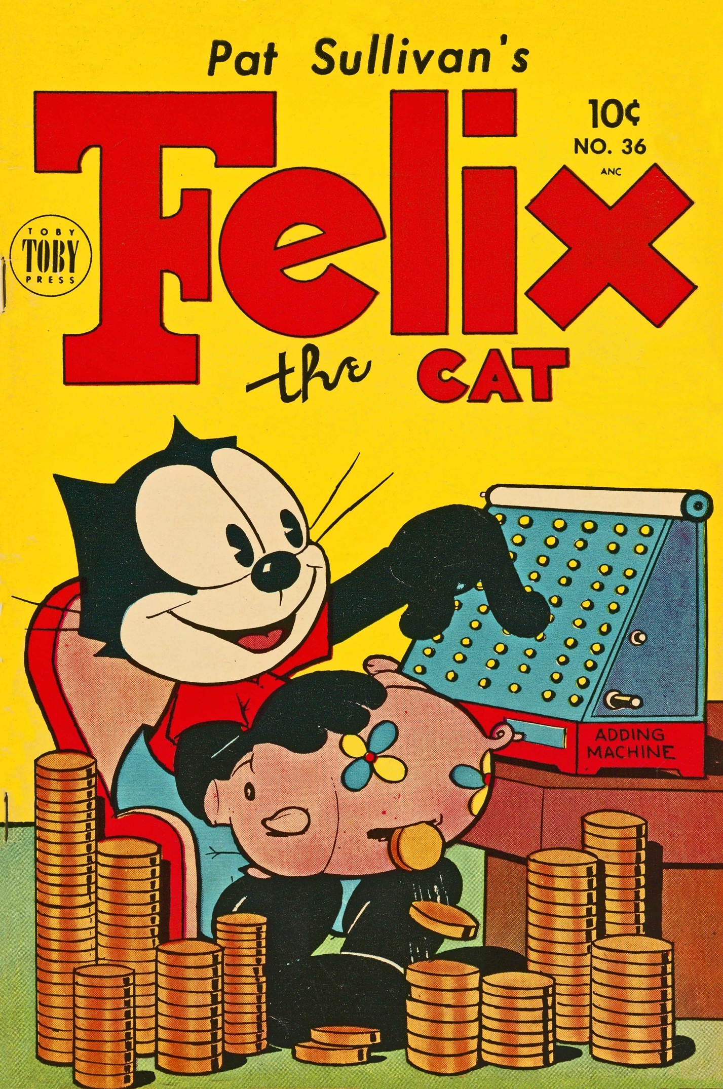 Read online Felix the Cat (1951) comic -  Issue #36 - 1