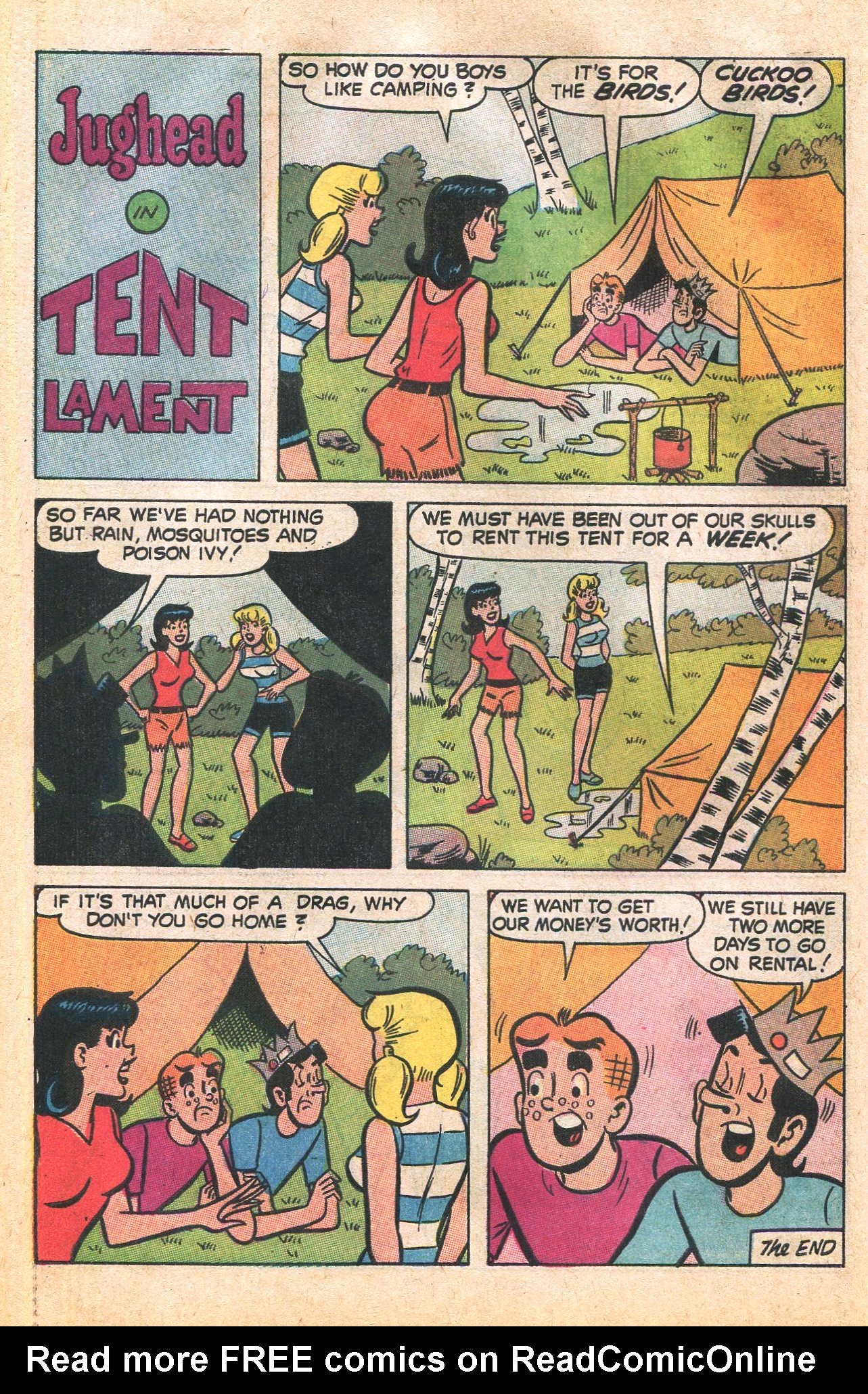 Read online Jughead's Jokes comic -  Issue #14 - 58