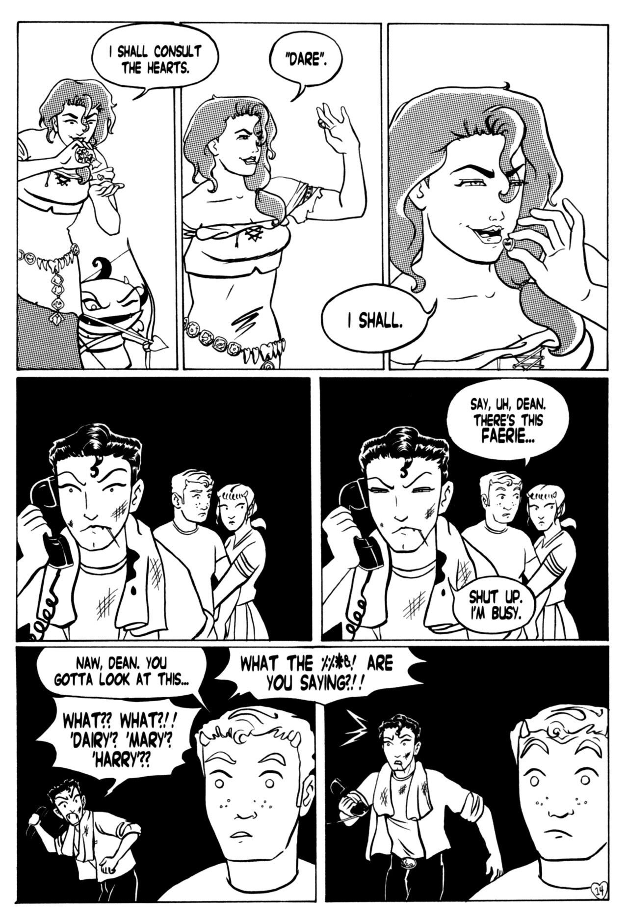 Read online Charm School: Magical Witch Girl Bunny comic -  Issue #4 - 16