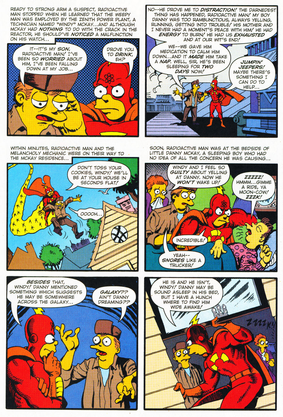 Read online Bongo Comics Presents Simpsons Super Spectacular comic -  Issue #1 - 31