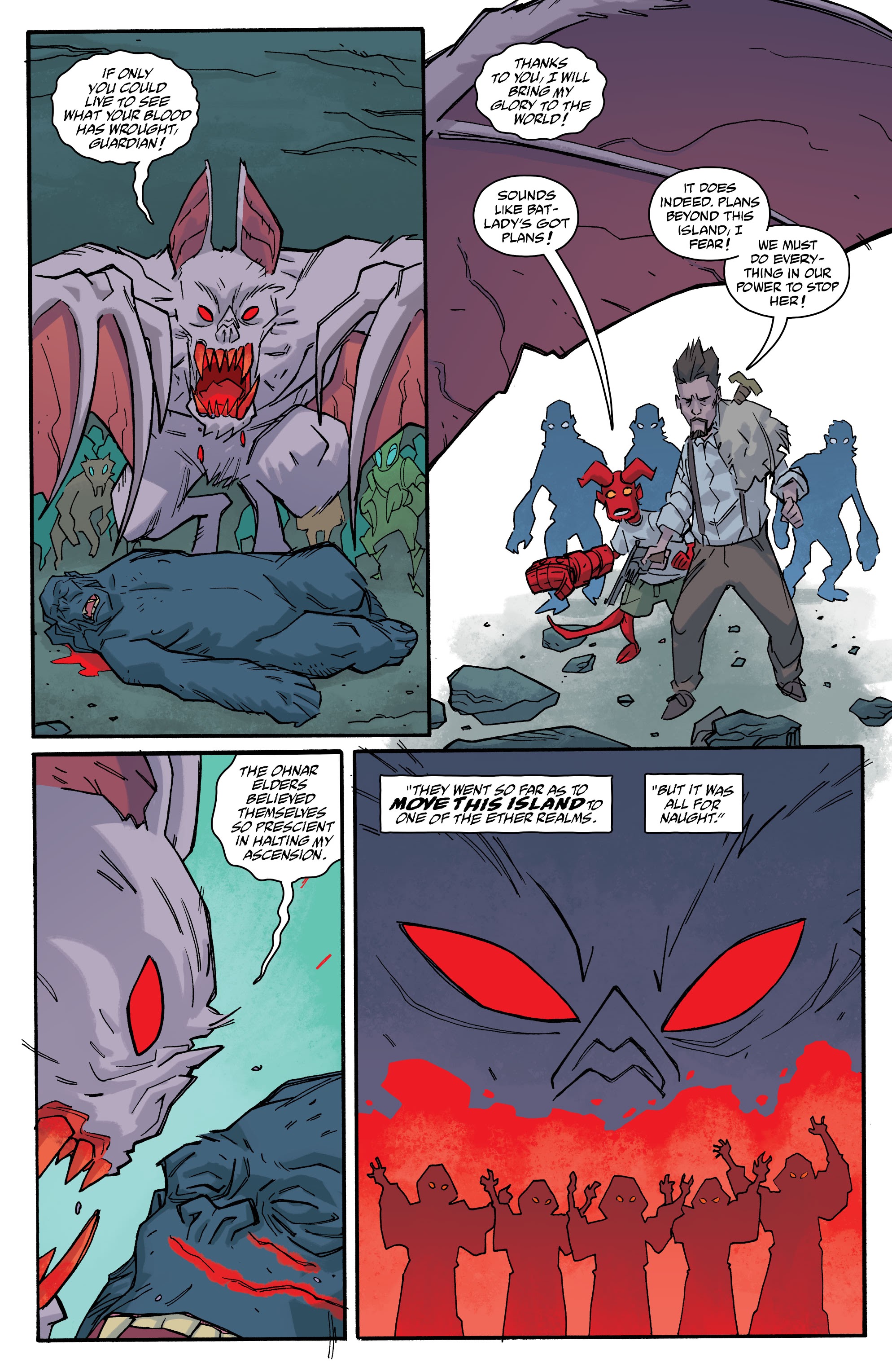 Read online Young Hellboy comic -  Issue #4 - 4