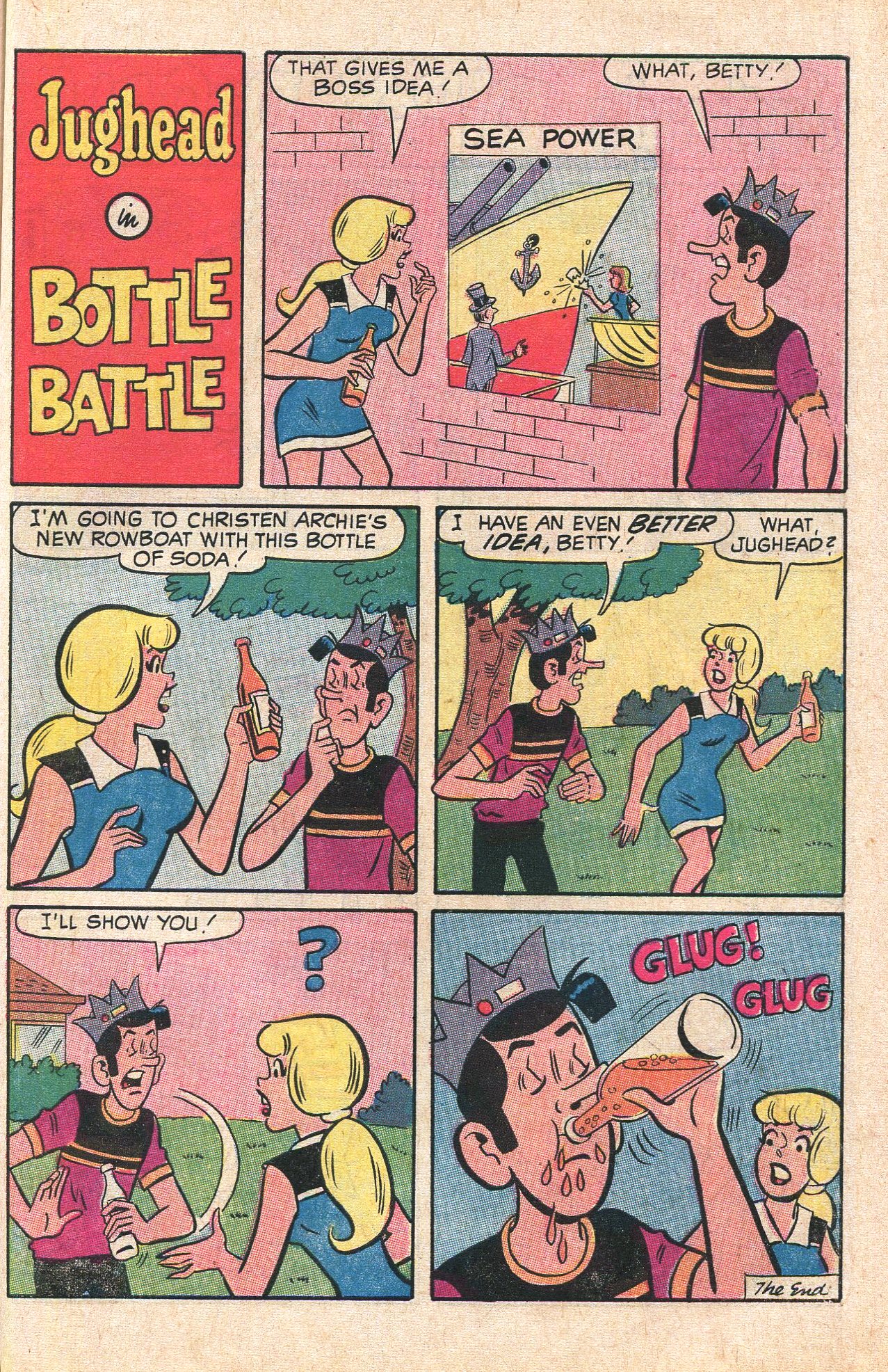 Read online Jughead's Jokes comic -  Issue #21 - 53