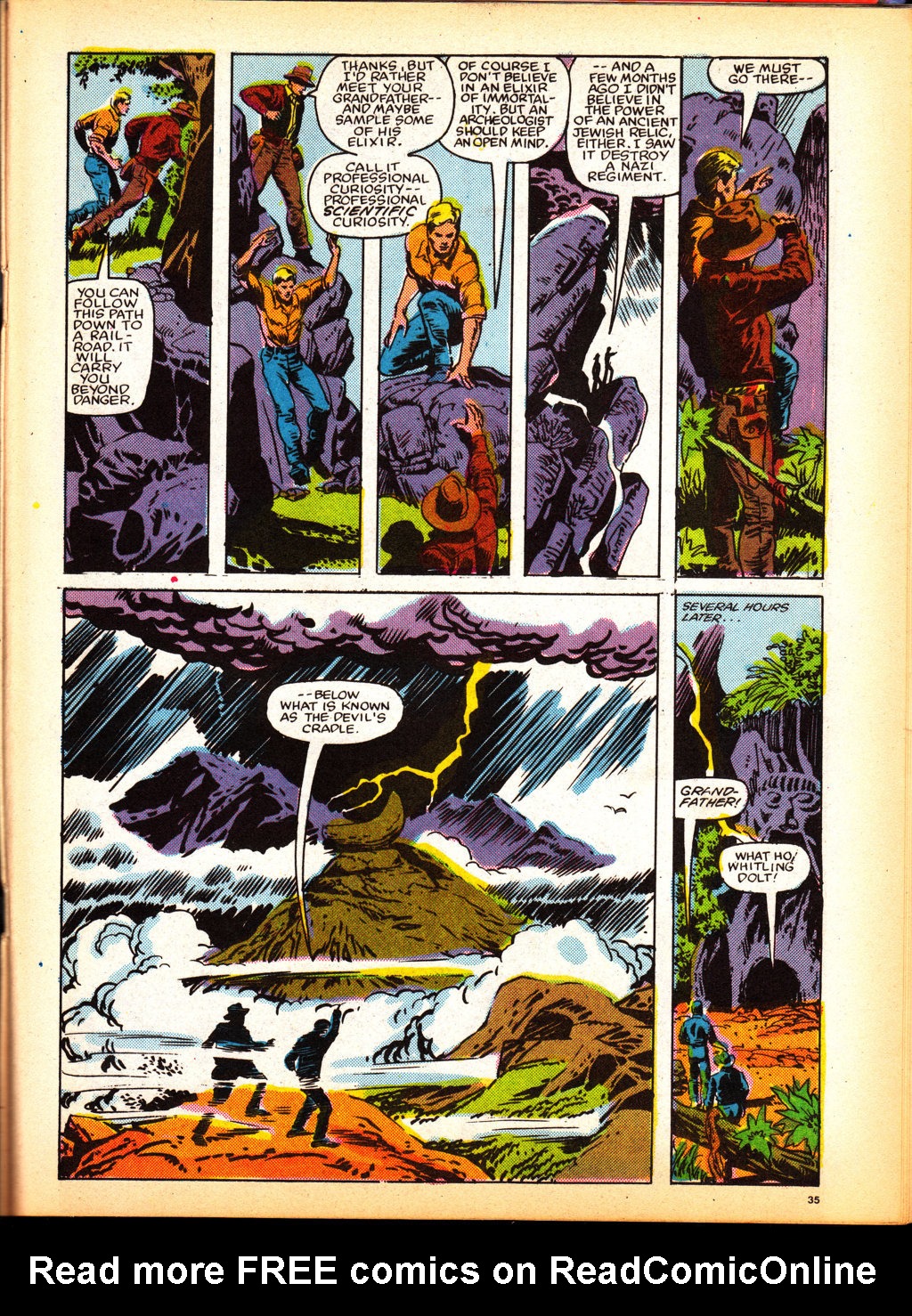Read online Indiana Jones comic -  Issue #3 - 31