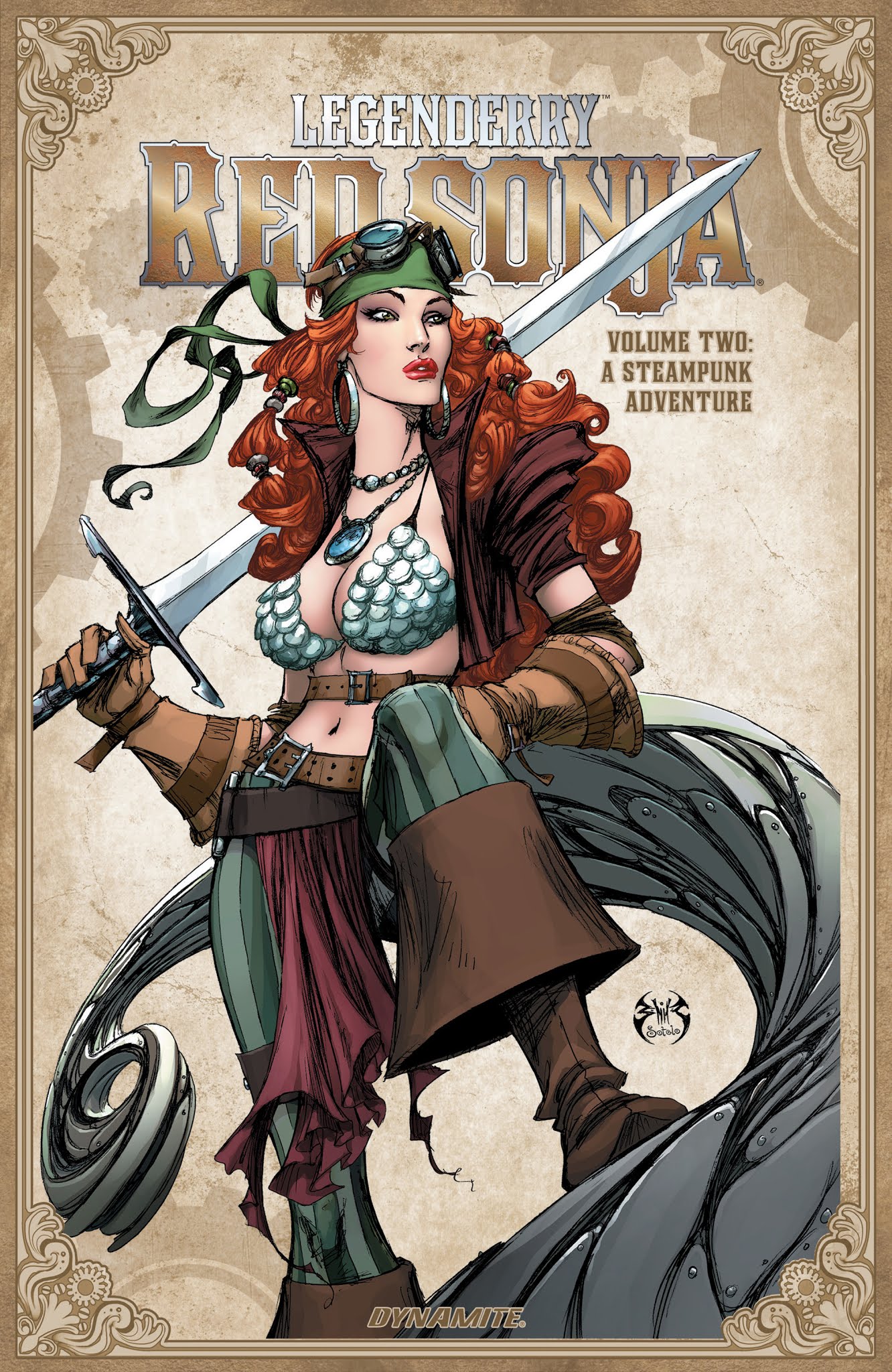 Read online Legenderry Red Sonja comic -  Issue # _TPB - 1