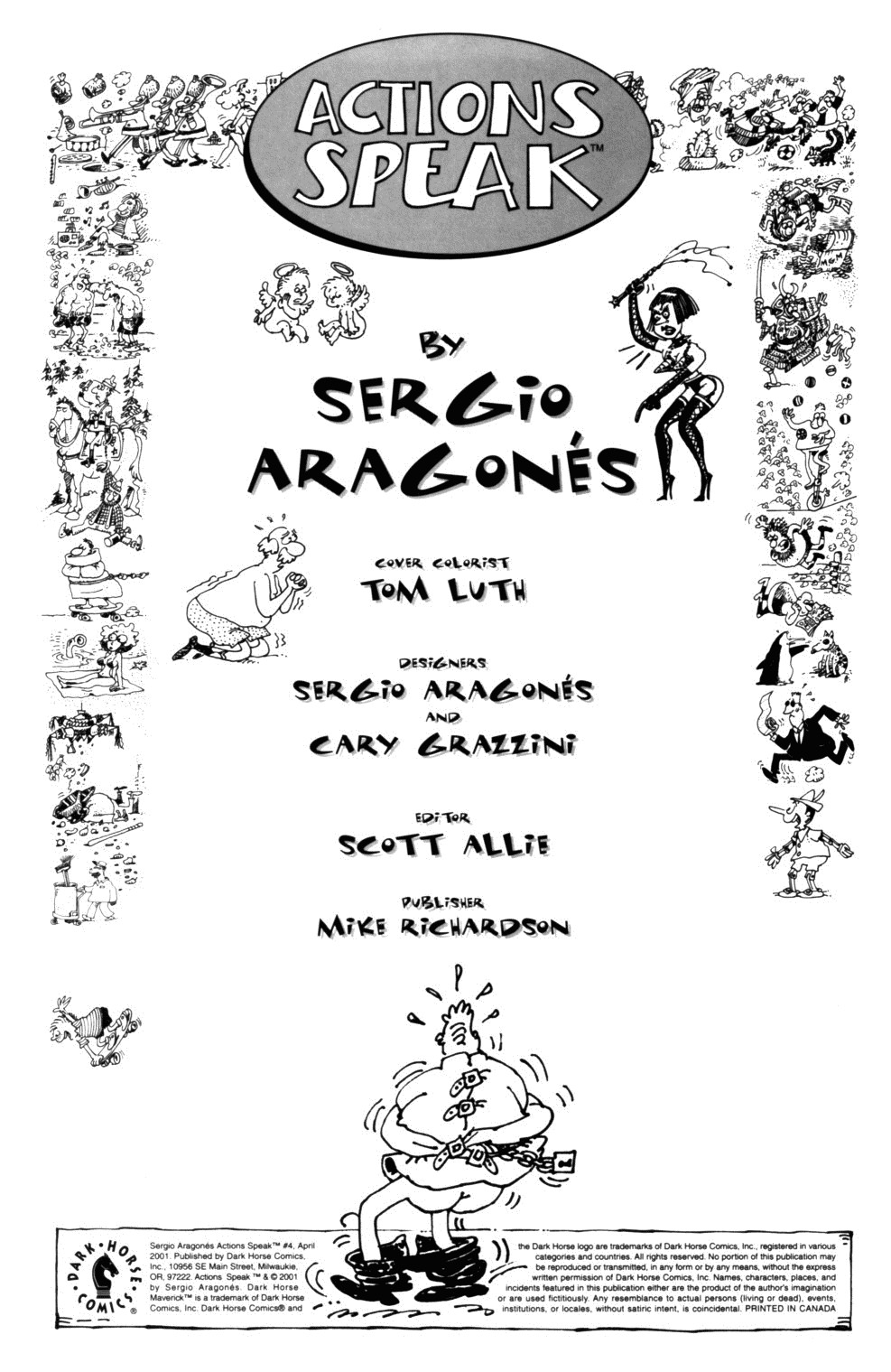 Read online Sergio Aragonés Actions Speak comic -  Issue #4 - 2