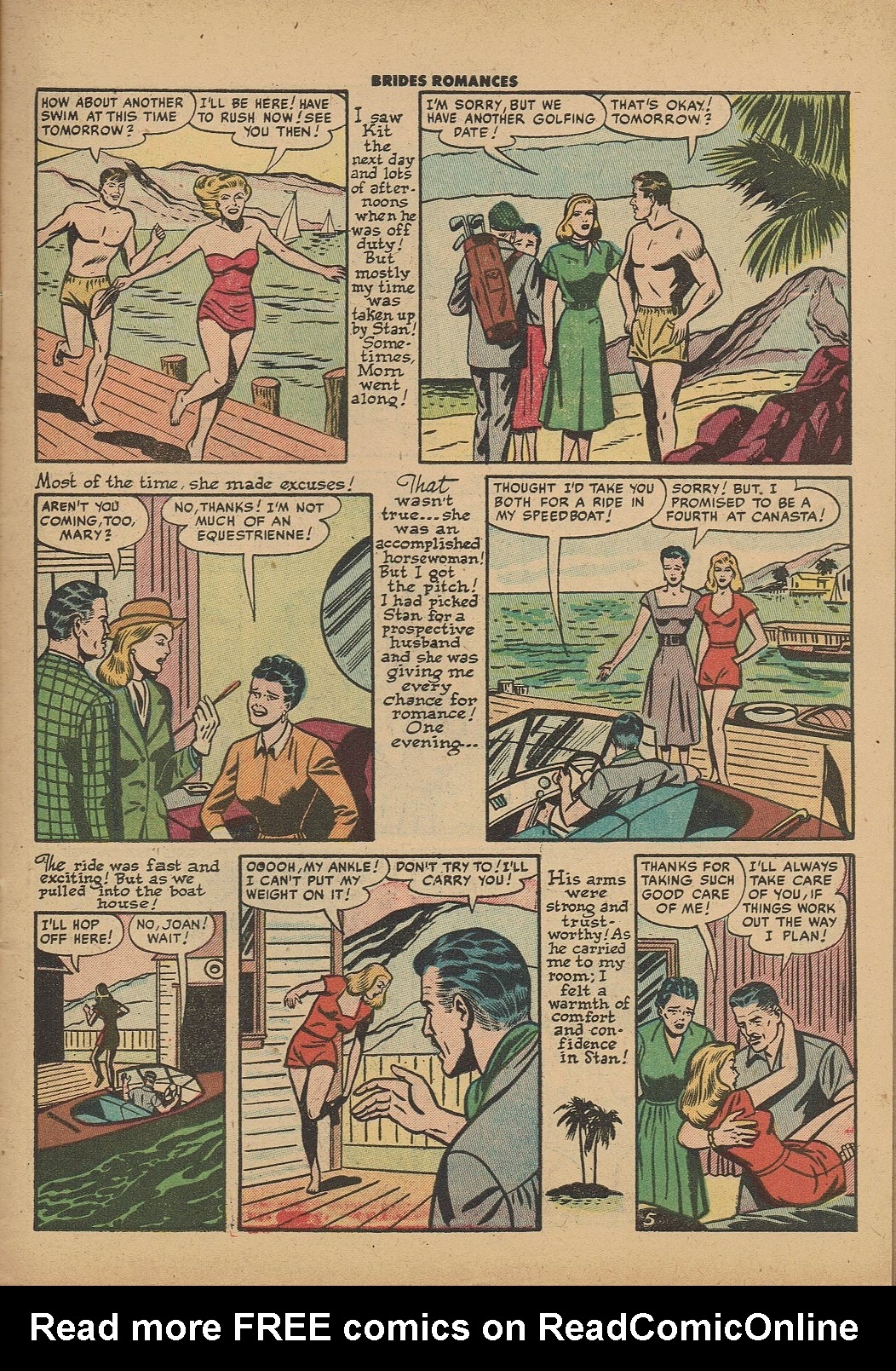 Read online Brides Romances comic -  Issue #10 - 7