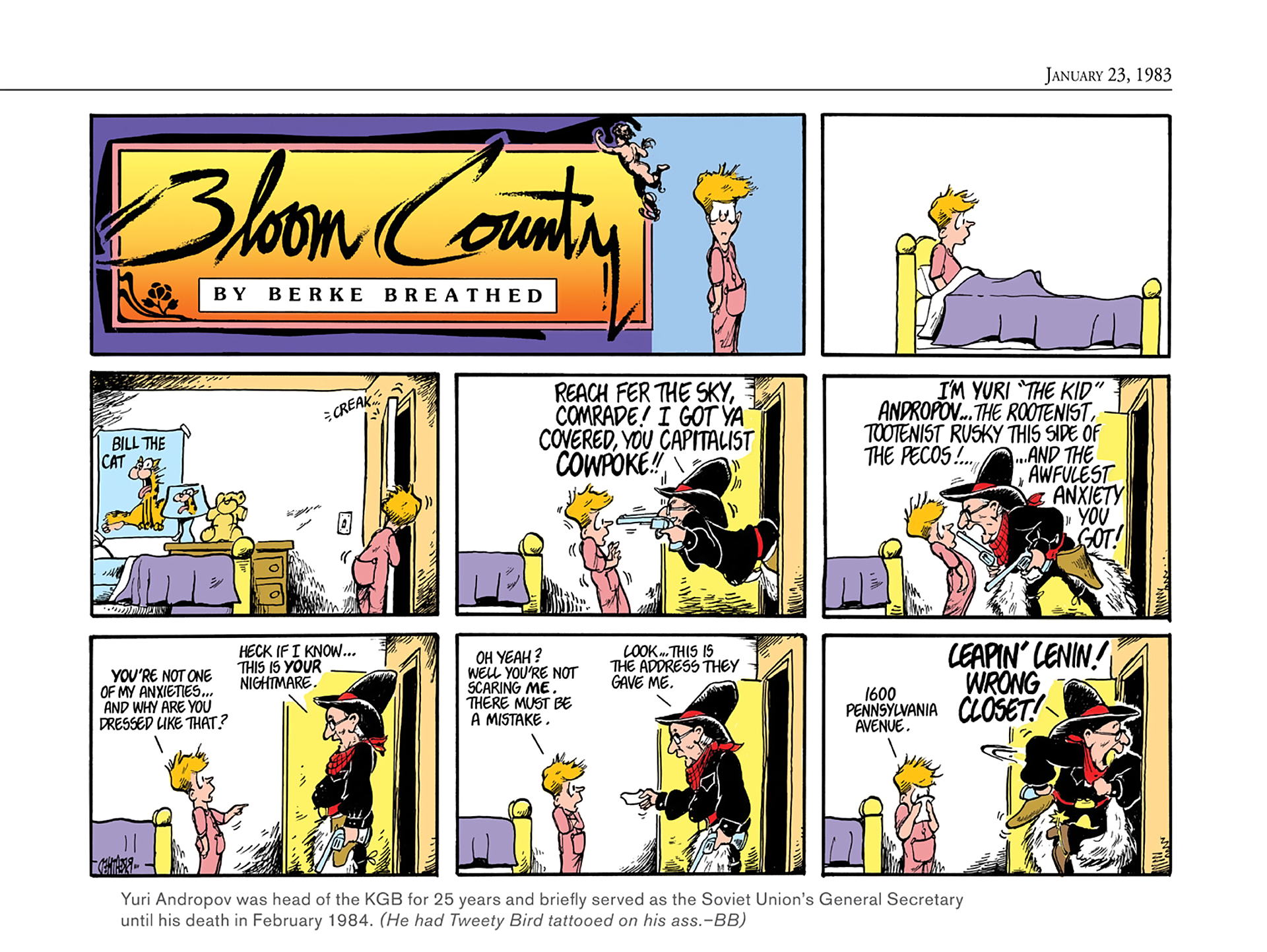 Read online The Bloom County Digital Library comic -  Issue # TPB 3 (Part 1) - 33