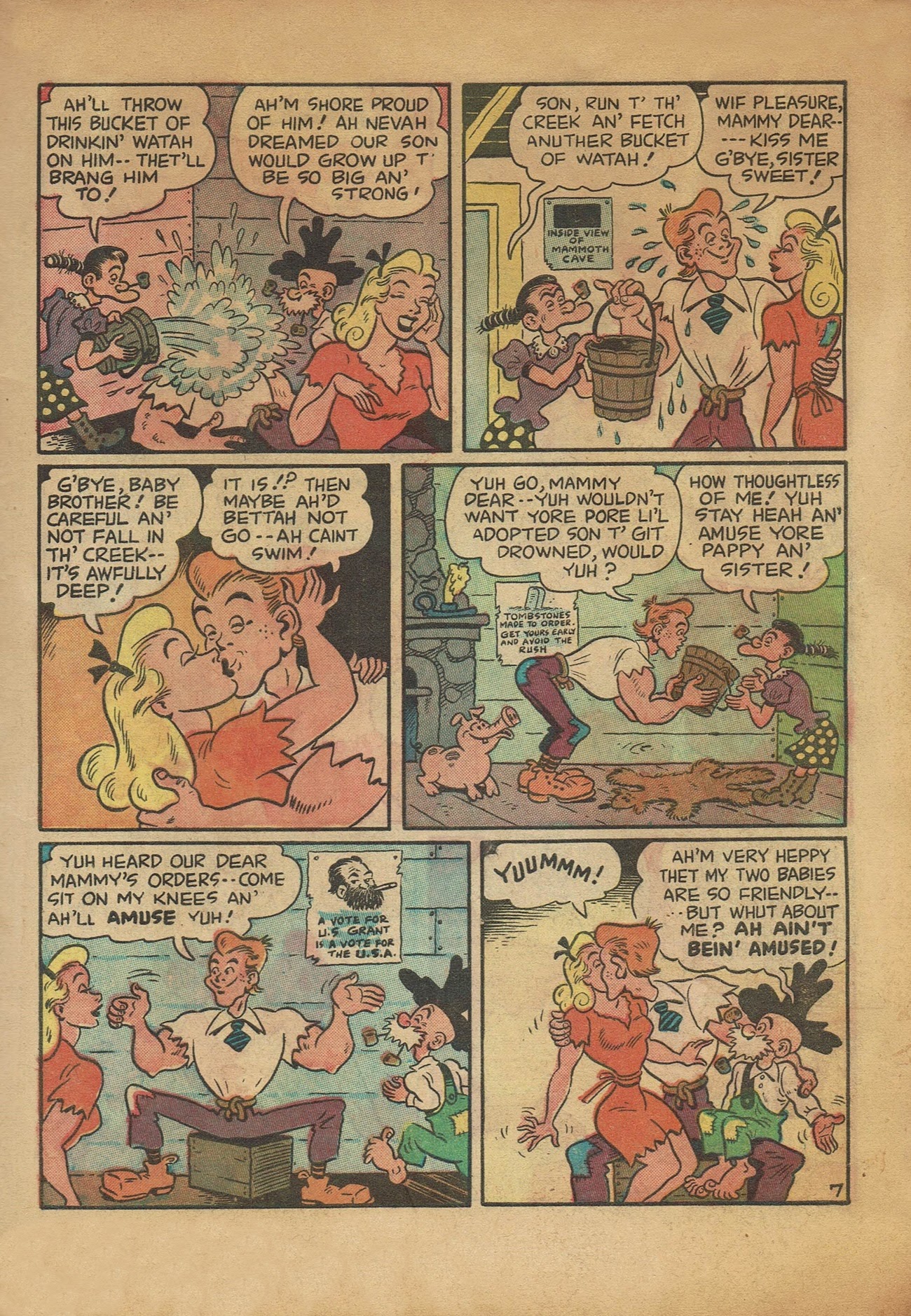 Read online Babe (1948) comic -  Issue #2 - 9