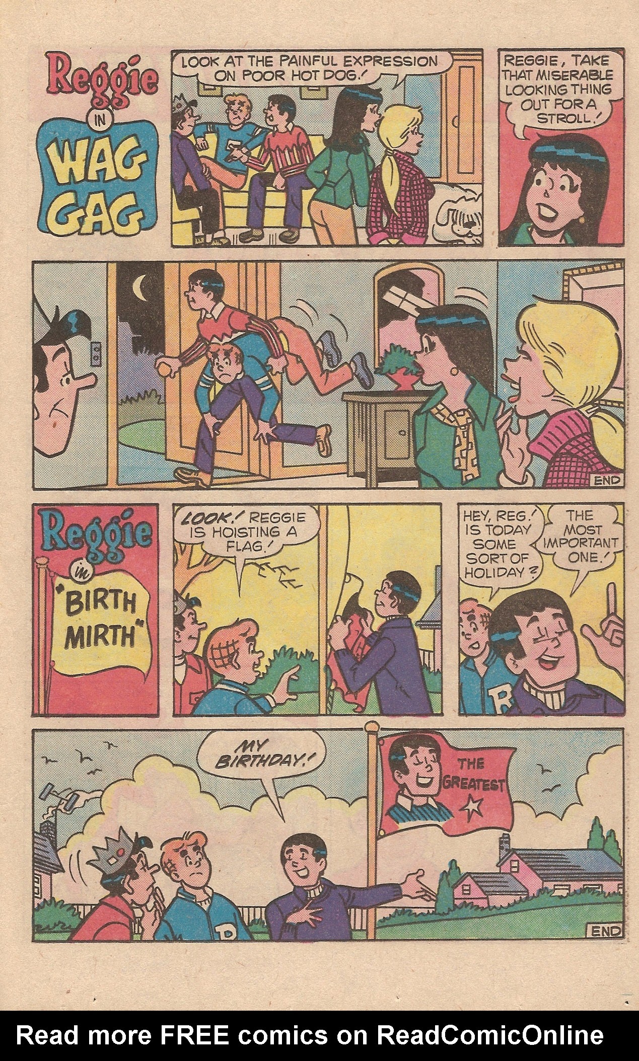 Read online Reggie's Wise Guy Jokes comic -  Issue #49 - 21