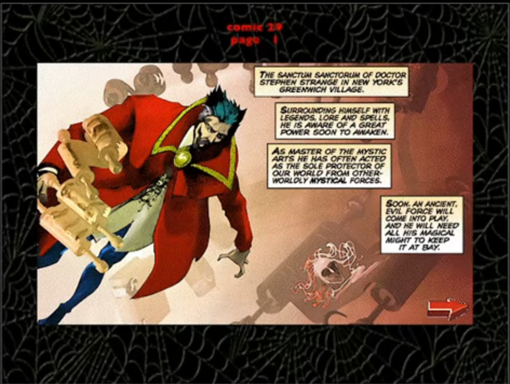 Read online Stan Lee Presents Spider-Man Cybercomic comic -  Issue #29 - 10