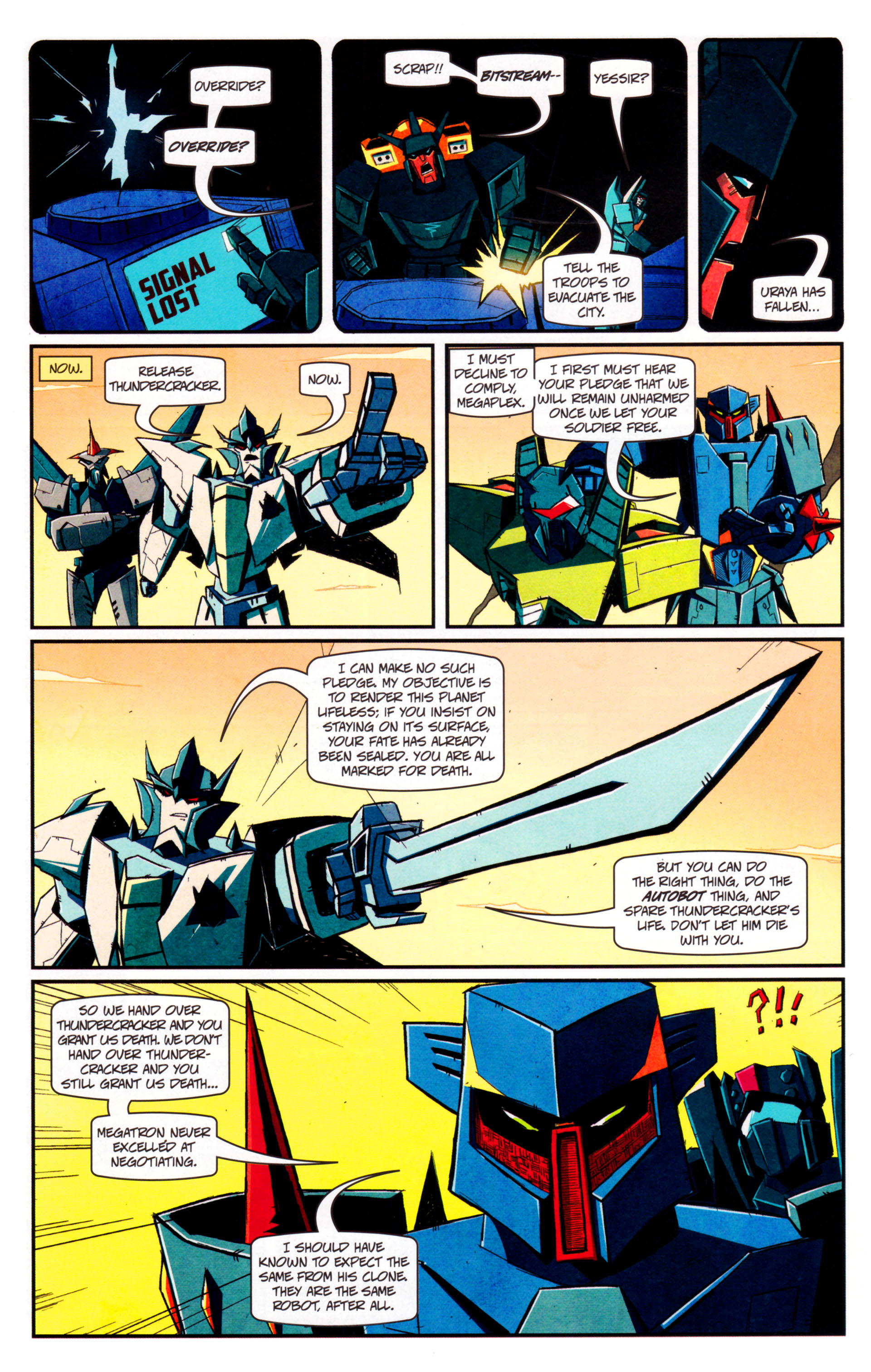 Read online Transformers: Timelines comic -  Issue #8 - 18