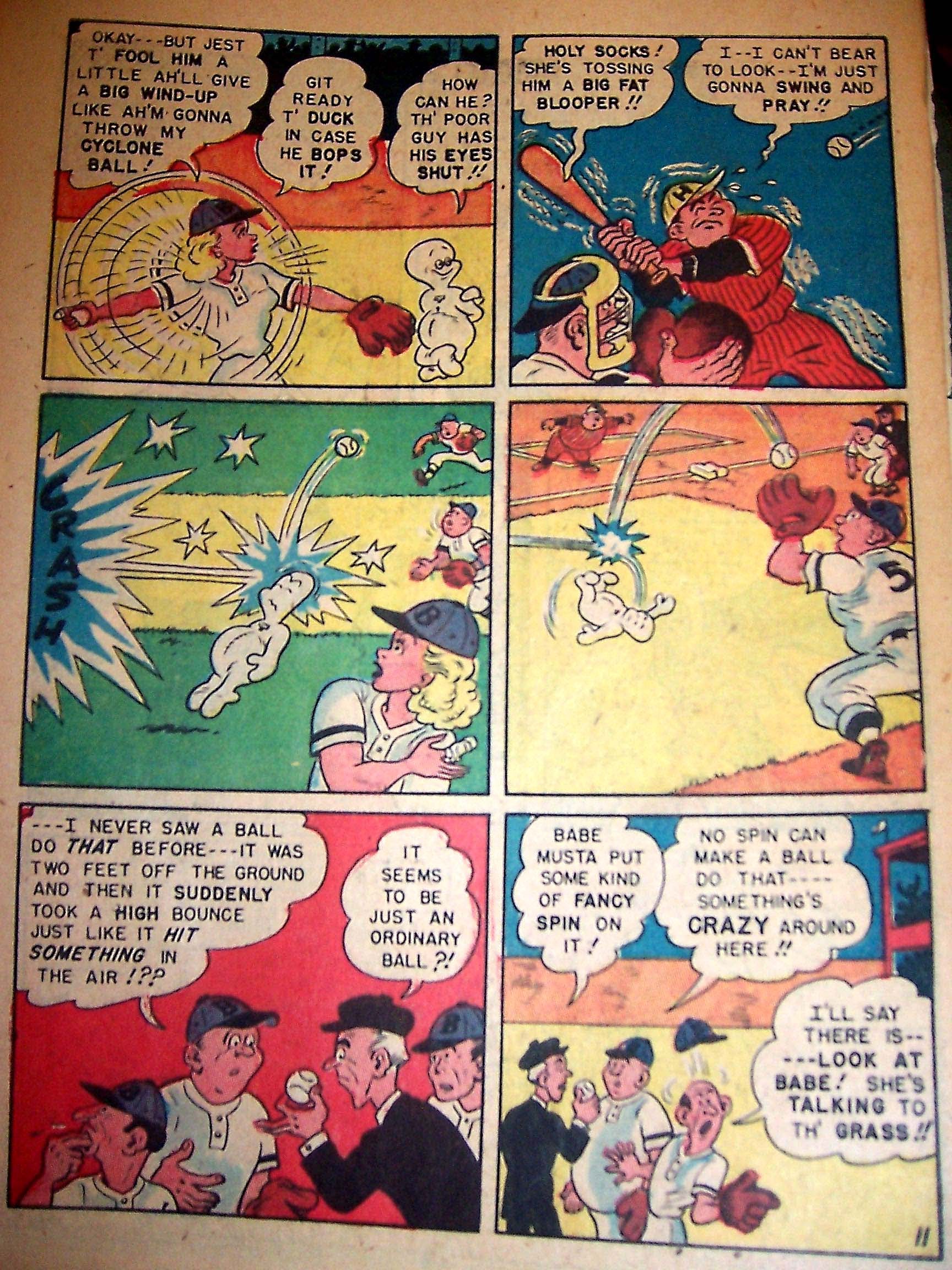 Read online Babe (1948) comic -  Issue #9 - 13