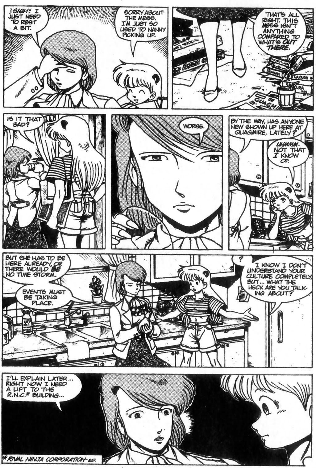 Read online Ninja High School Pocket Manga comic -  Issue #6 - 8
