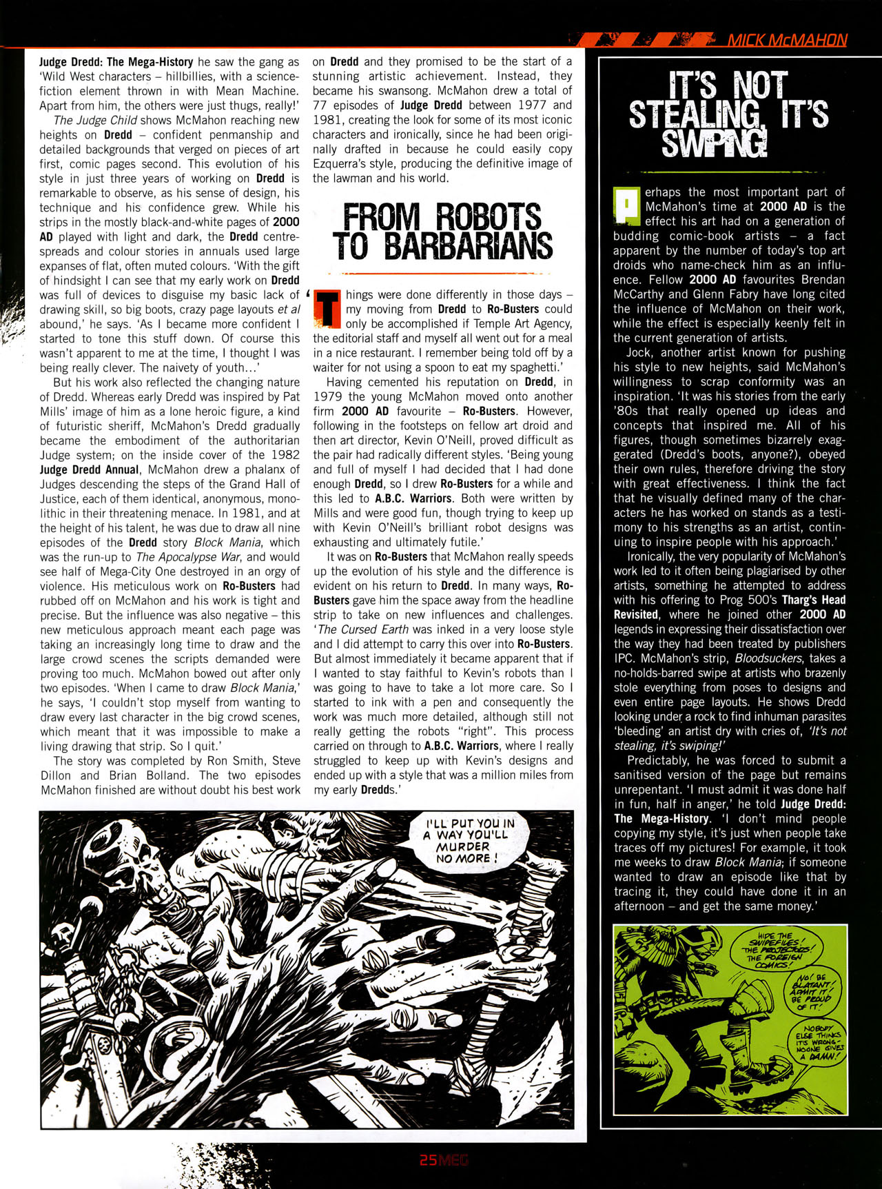 Read online Judge Dredd Megazine (Vol. 5) comic -  Issue #256 - 24