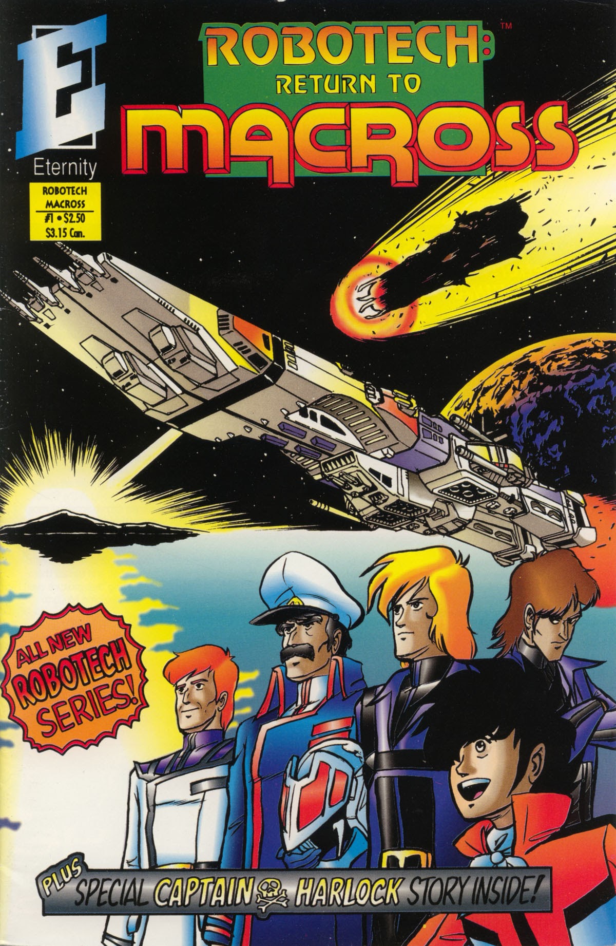Read online Robotech: Return to Macross comic -  Issue #1 - 1