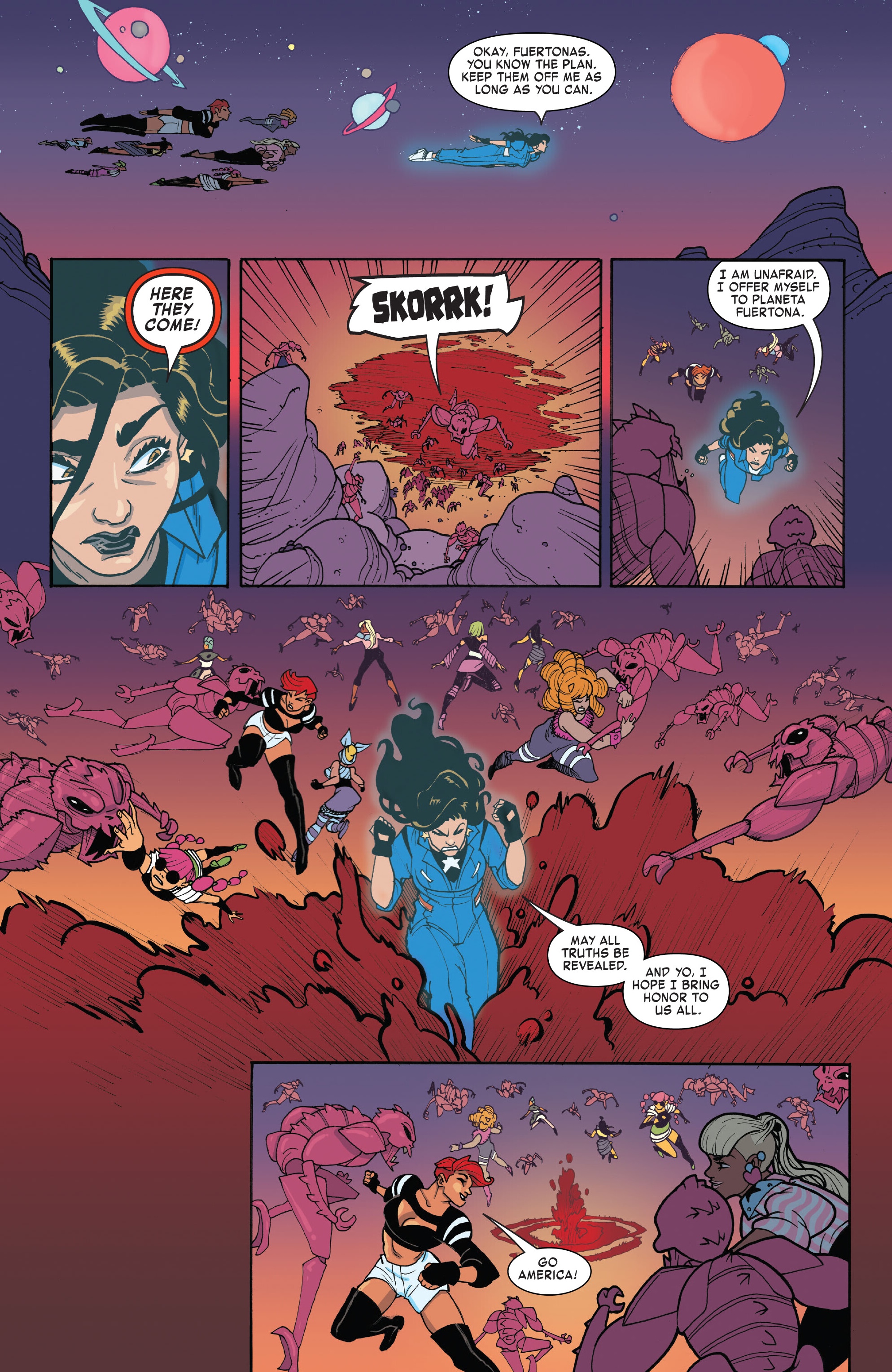 Read online Marvel-Verse: America Chavez comic -  Issue # TPB - 117