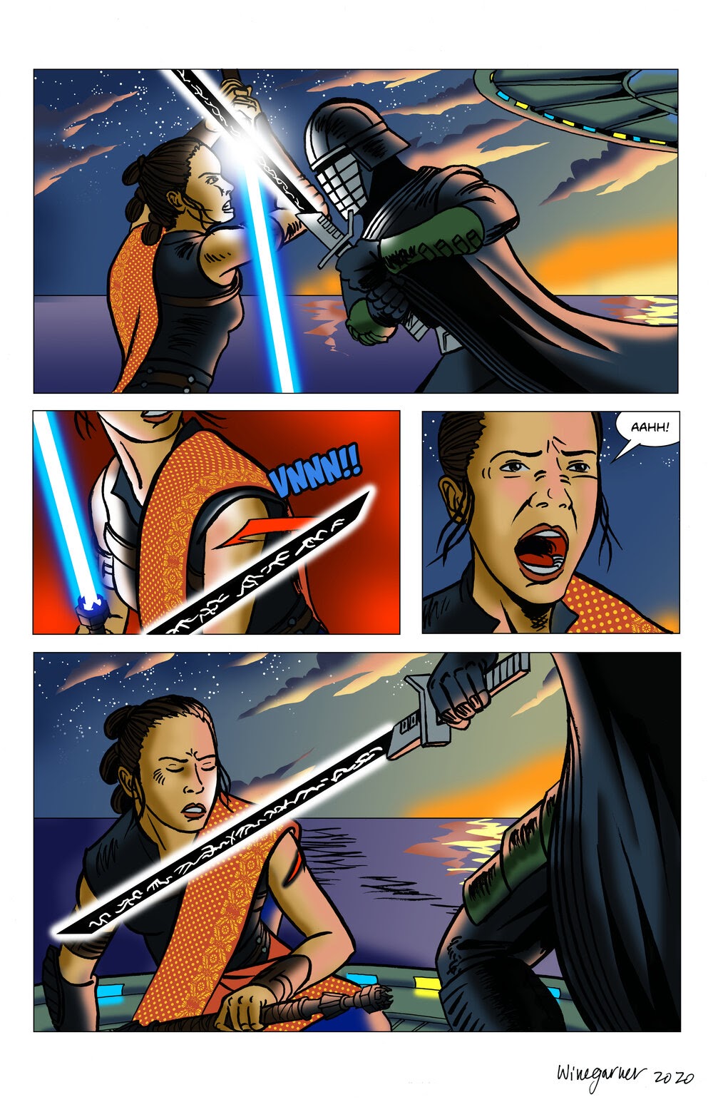Read online Star Wars: Duel of the Fates comic -  Issue #4 - 29
