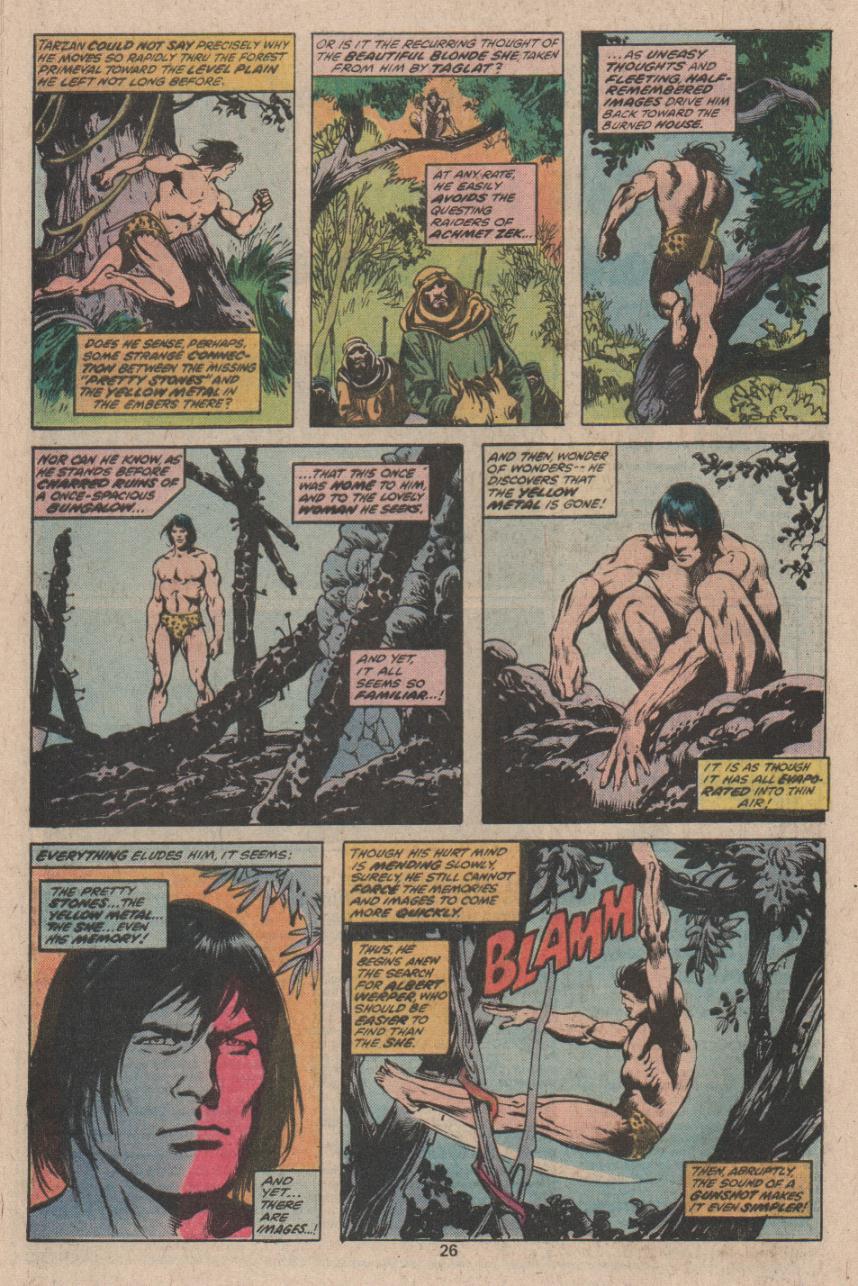 Read online Tarzan (1977) comic -  Issue #10 - 15