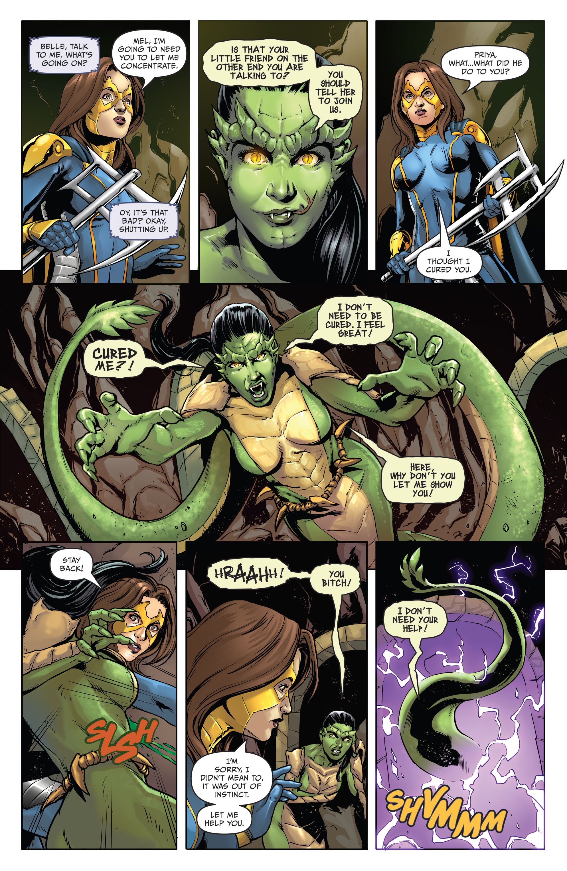 Read online Belle: Queen of Serpents comic -  Issue # Full - 13