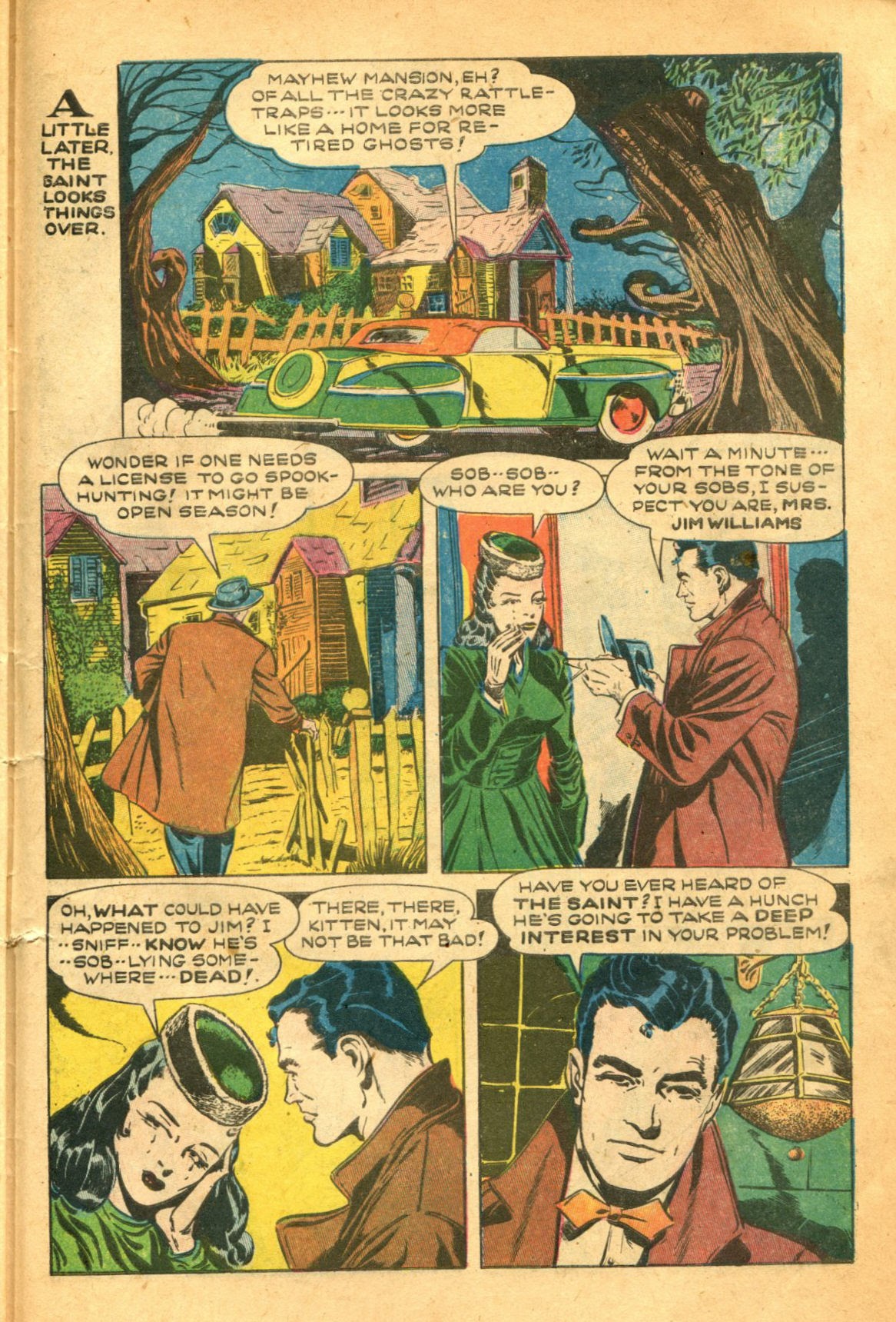 Read online The Saint (1947) comic -  Issue #2 - 27