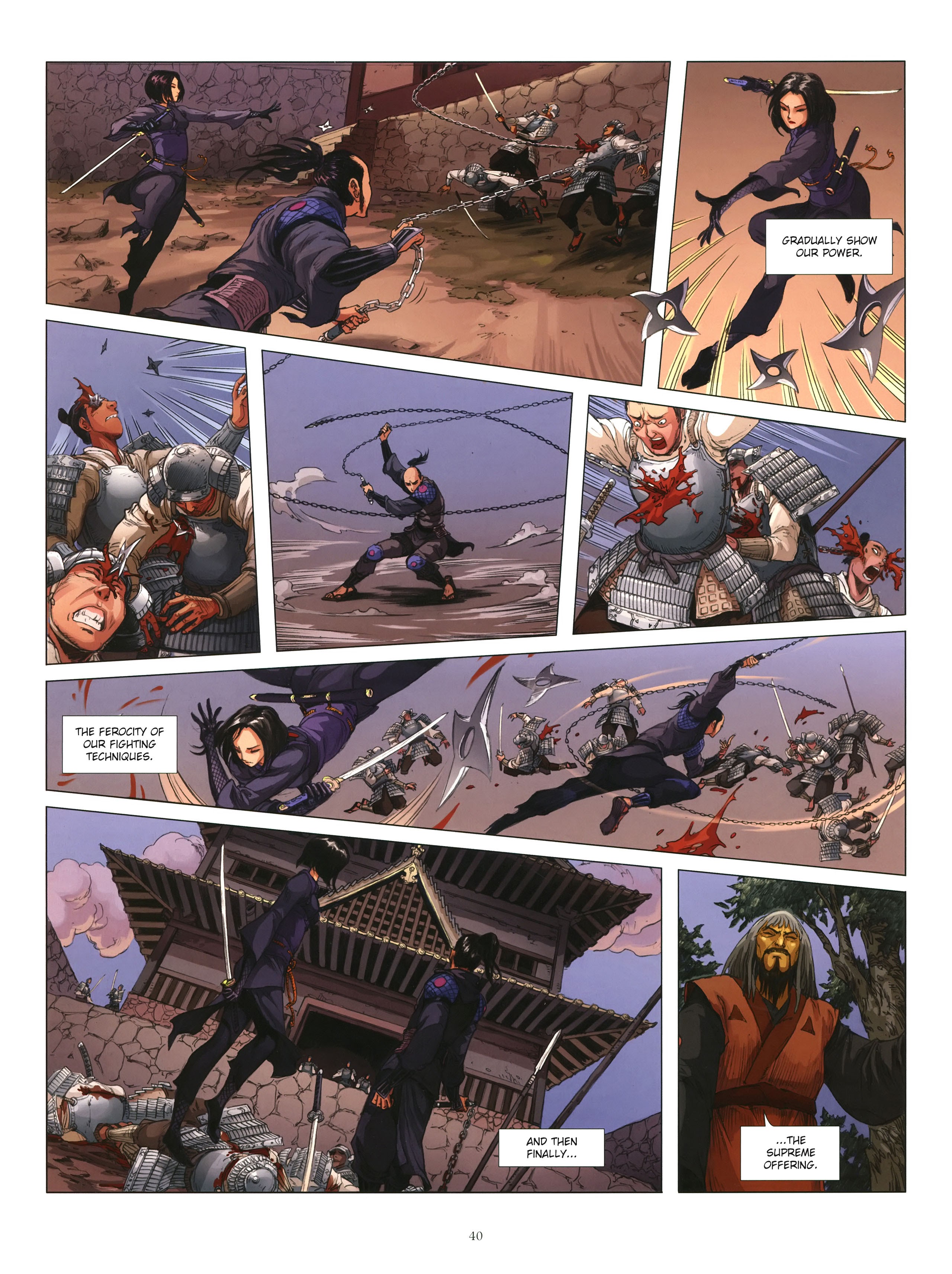 Read online Shadow of the Shinobi comic -  Issue #2 - 42