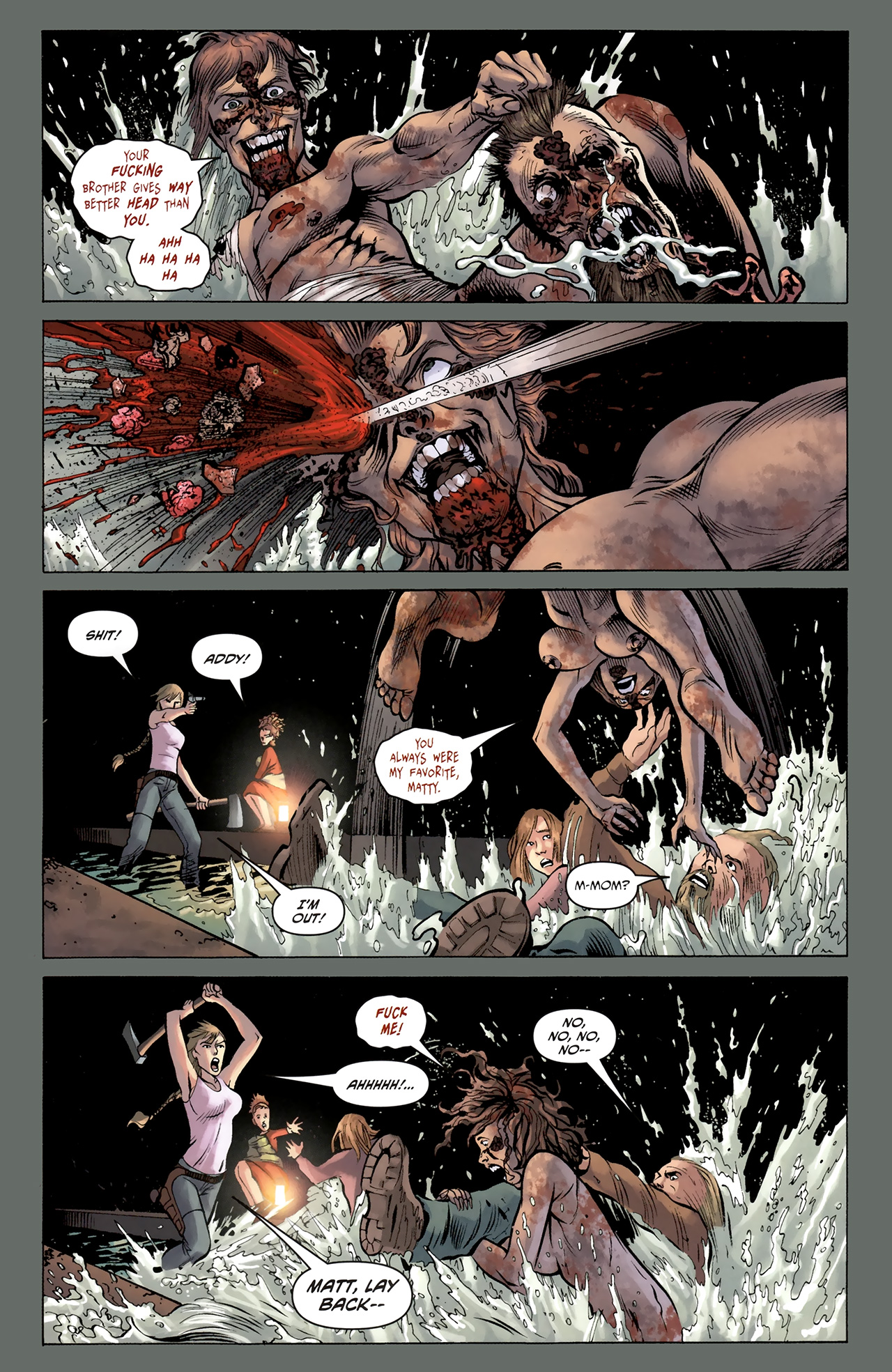 Read online Crossed: Family Values comic -  Issue #7 - 21