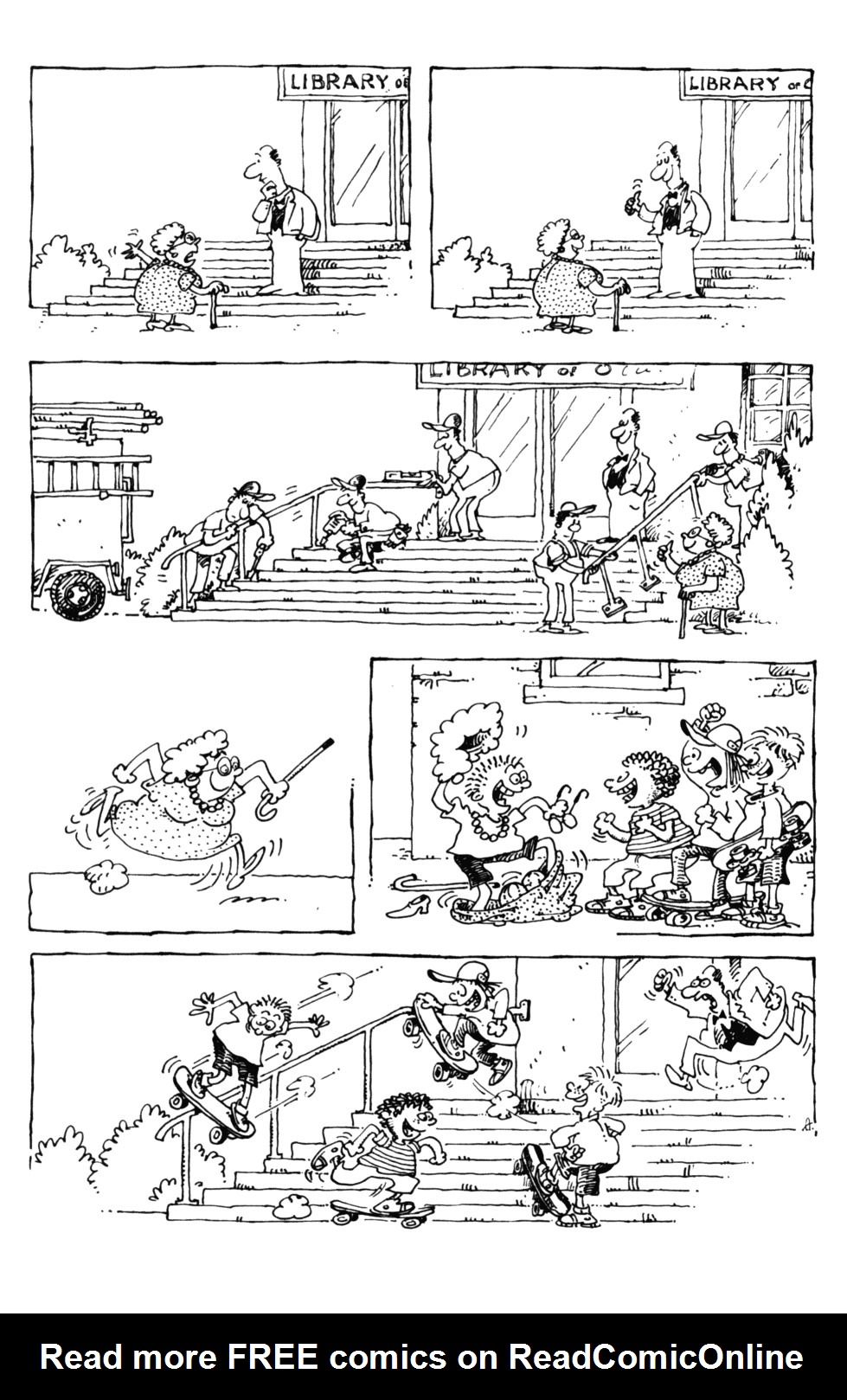 Read online Sergio Aragonés Actions Speak comic -  Issue #5 - 8