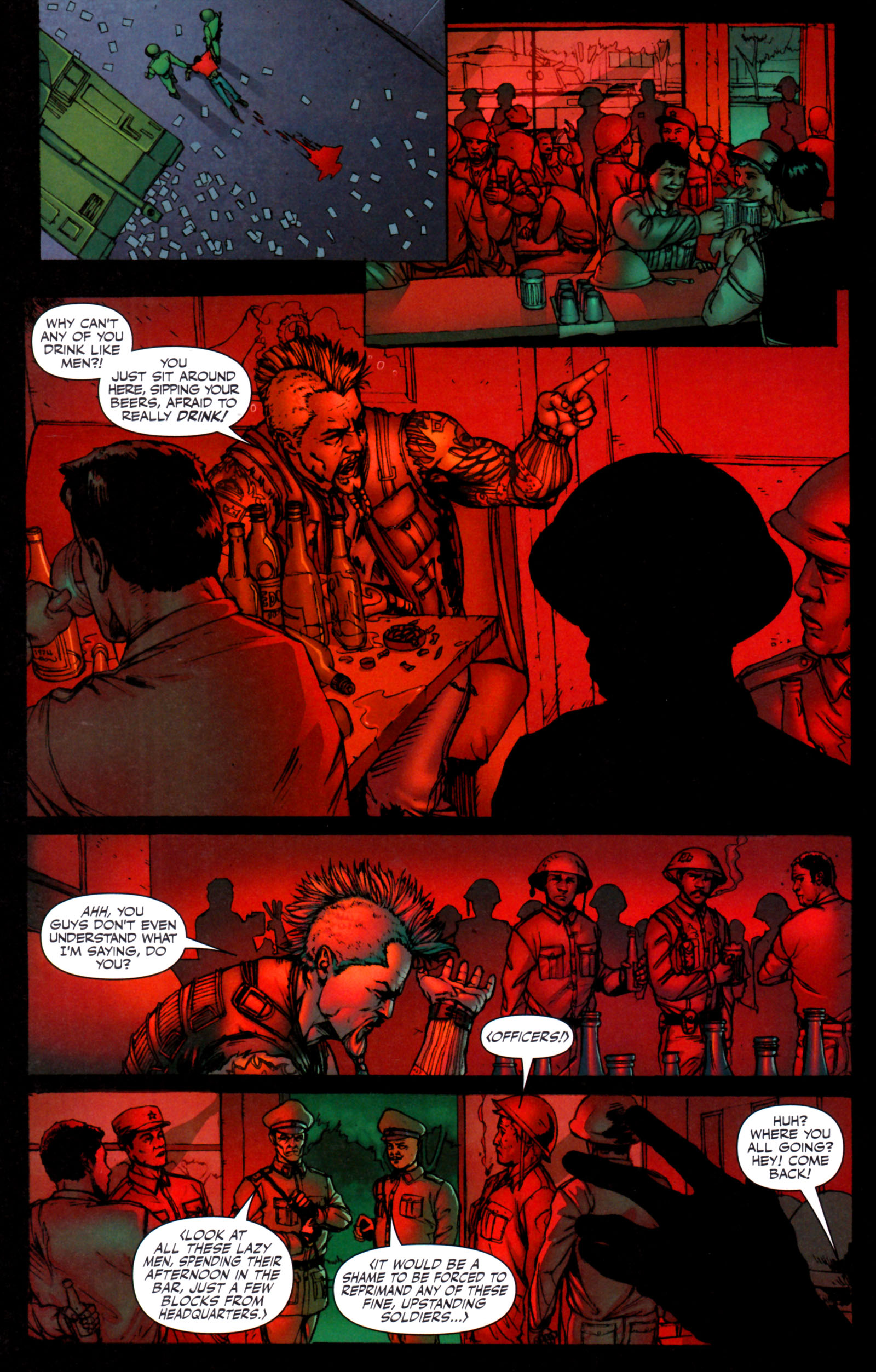 Read online Mercenaries comic -  Issue #2 - 19