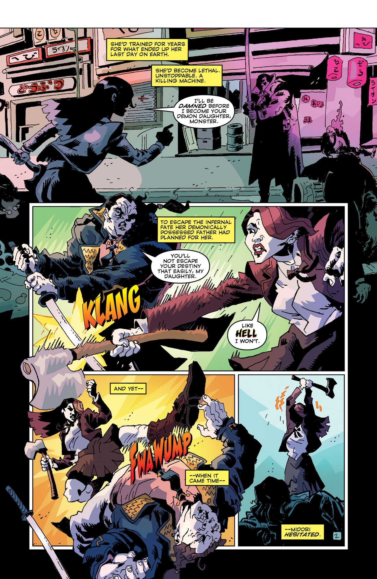 Read online In Hell We Fight! comic -  Issue #5 - 4