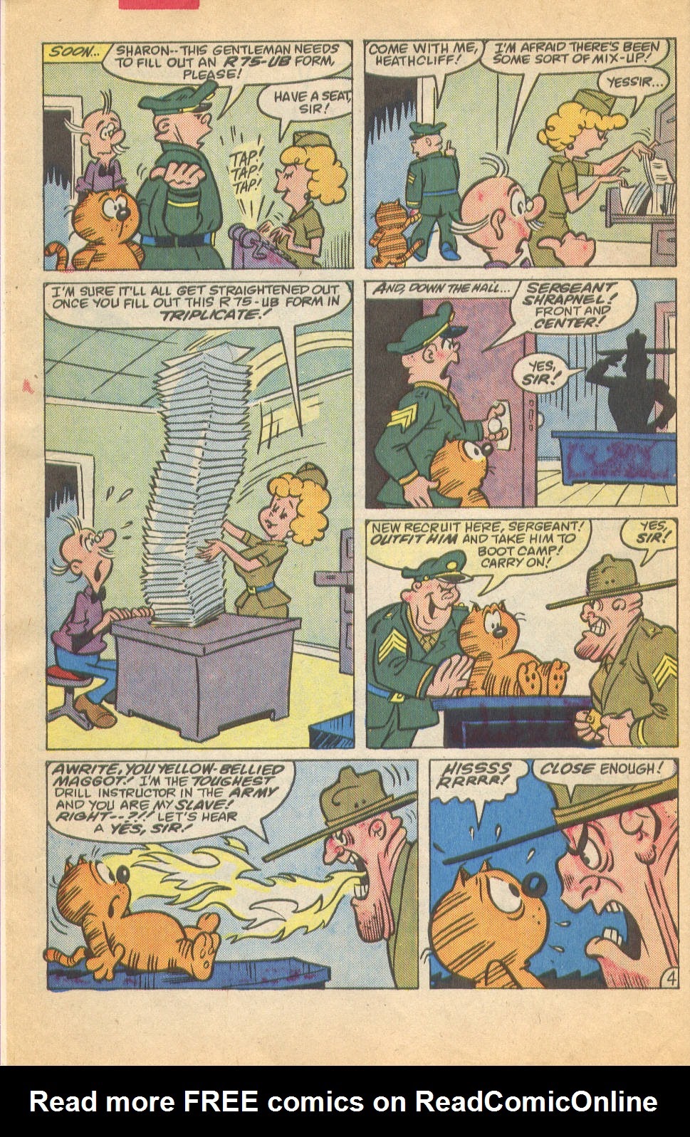 Read online Heathcliff's Funhouse comic -  Issue #4 - 5