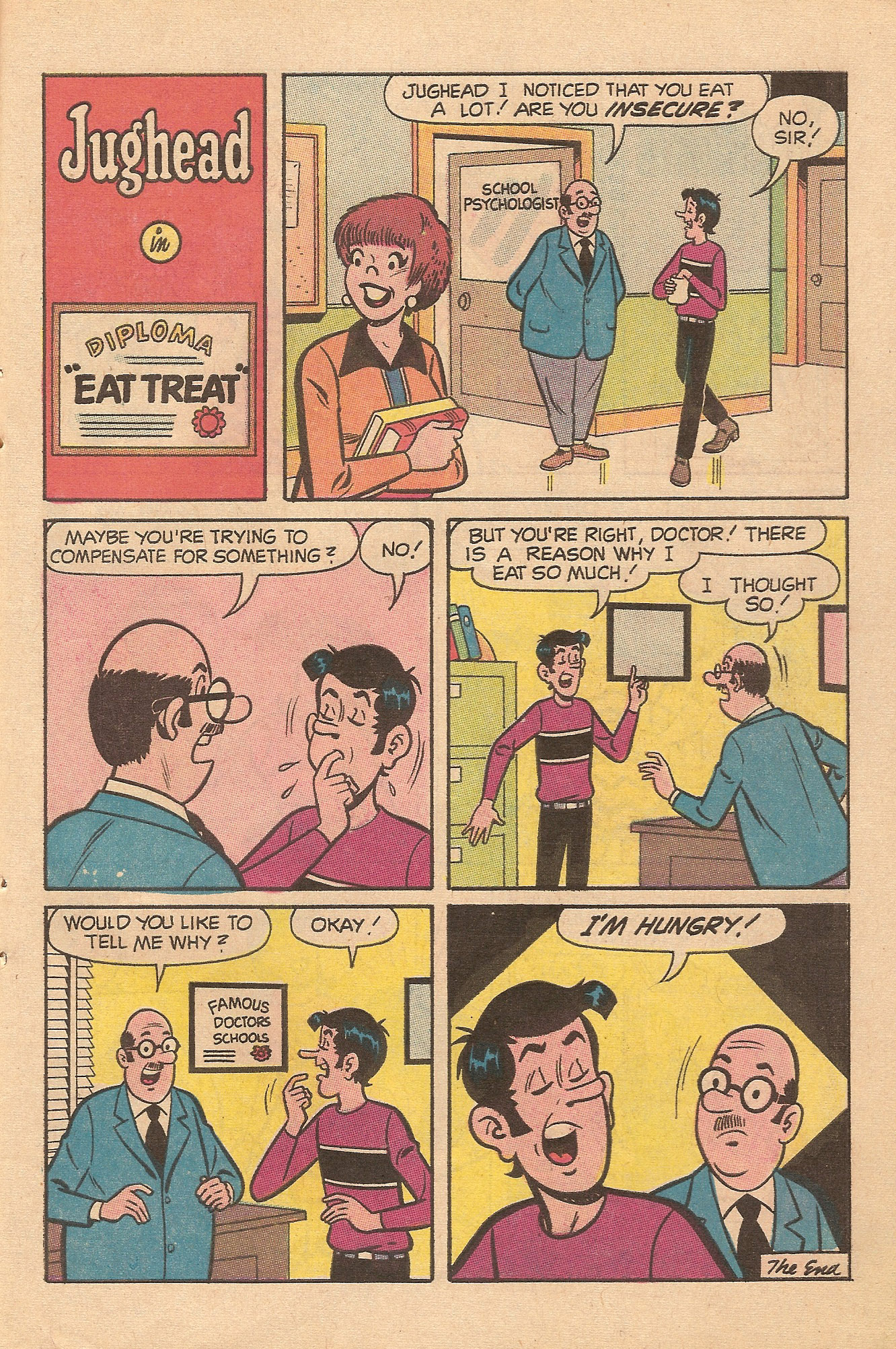Read online Jughead's Jokes comic -  Issue #22 - 51
