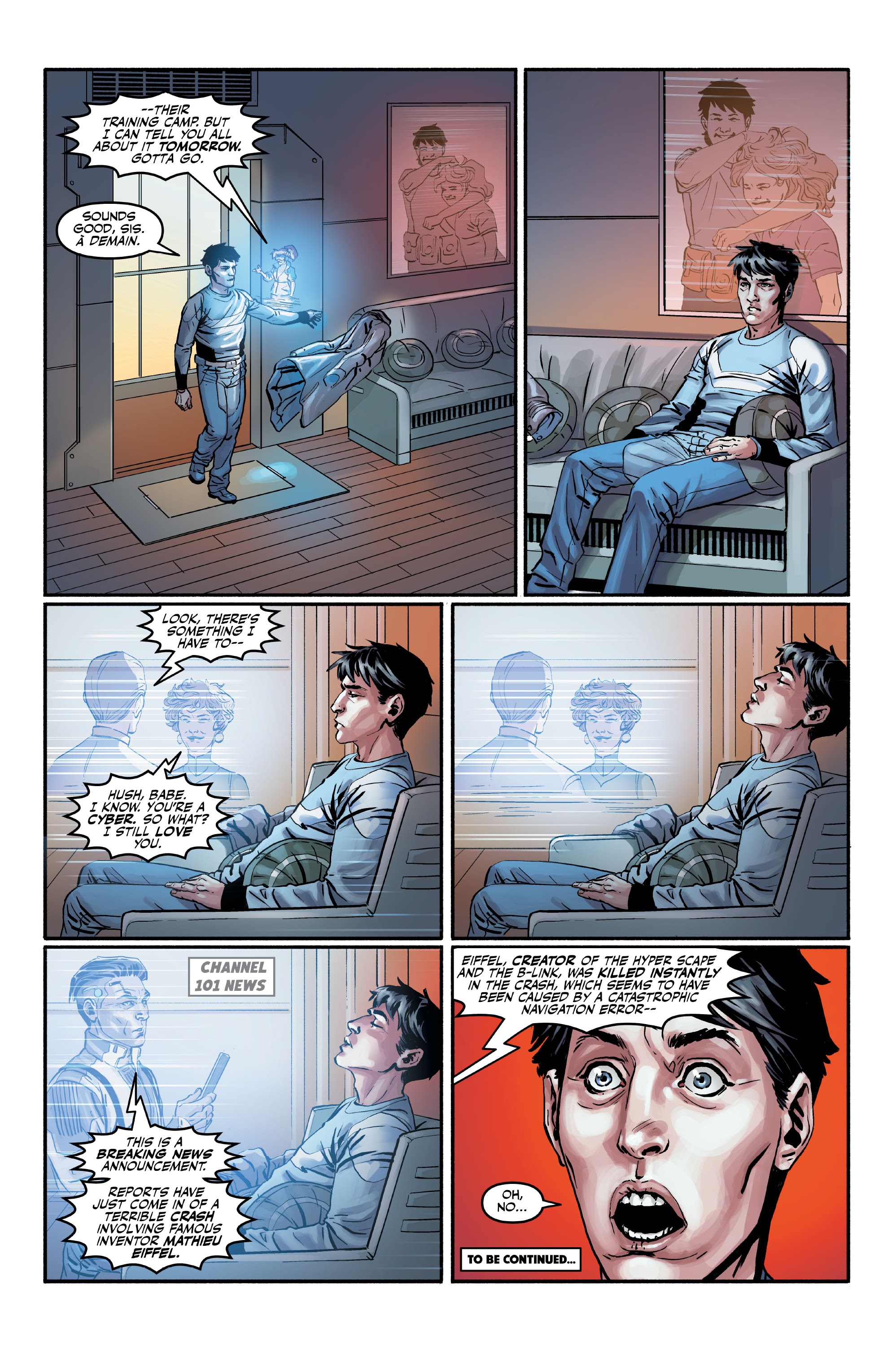 Read online HYPER SCAPE comic -  Issue #1 - 12