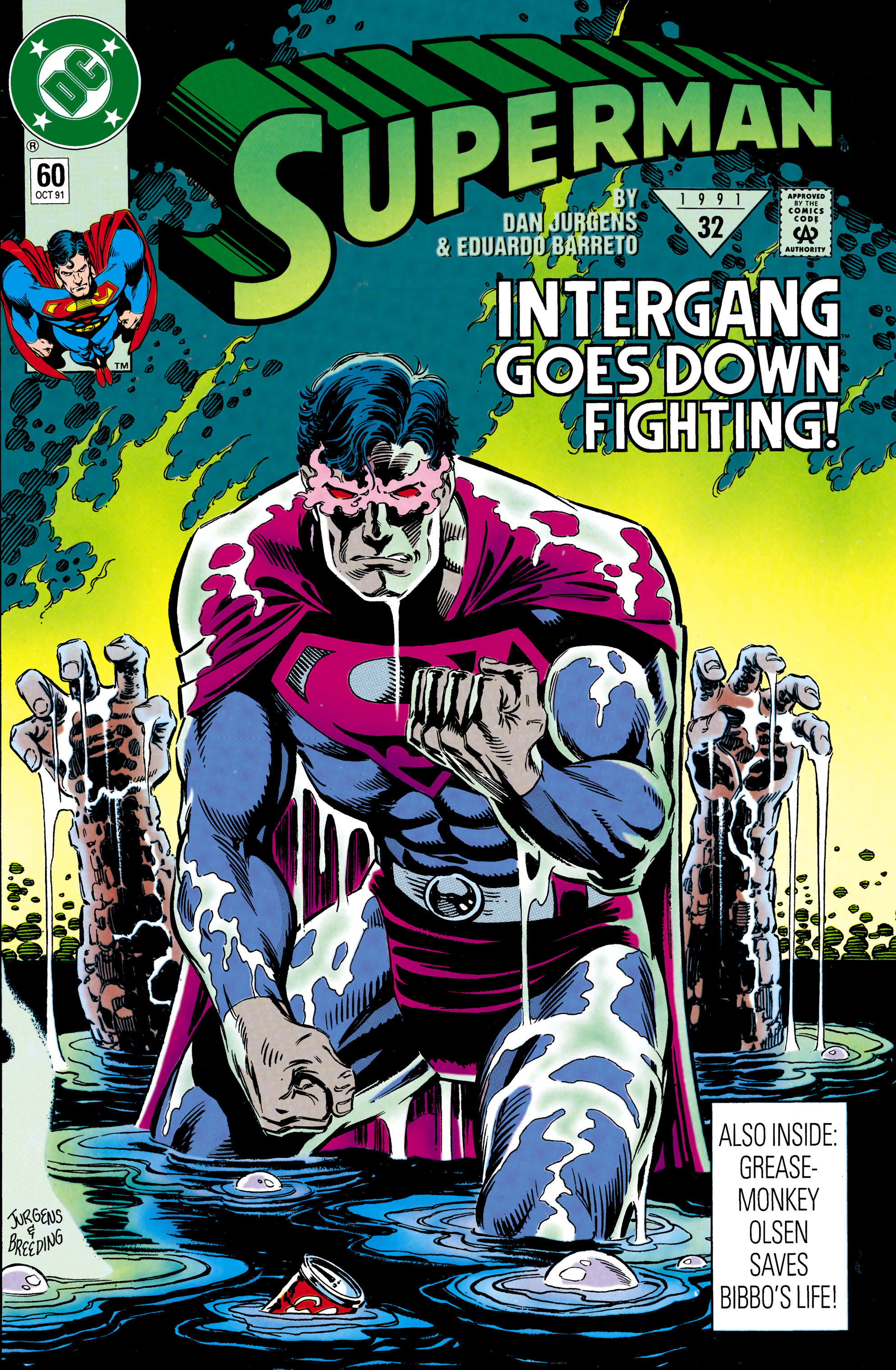 Read online Superman (1987) comic -  Issue #60 - 1