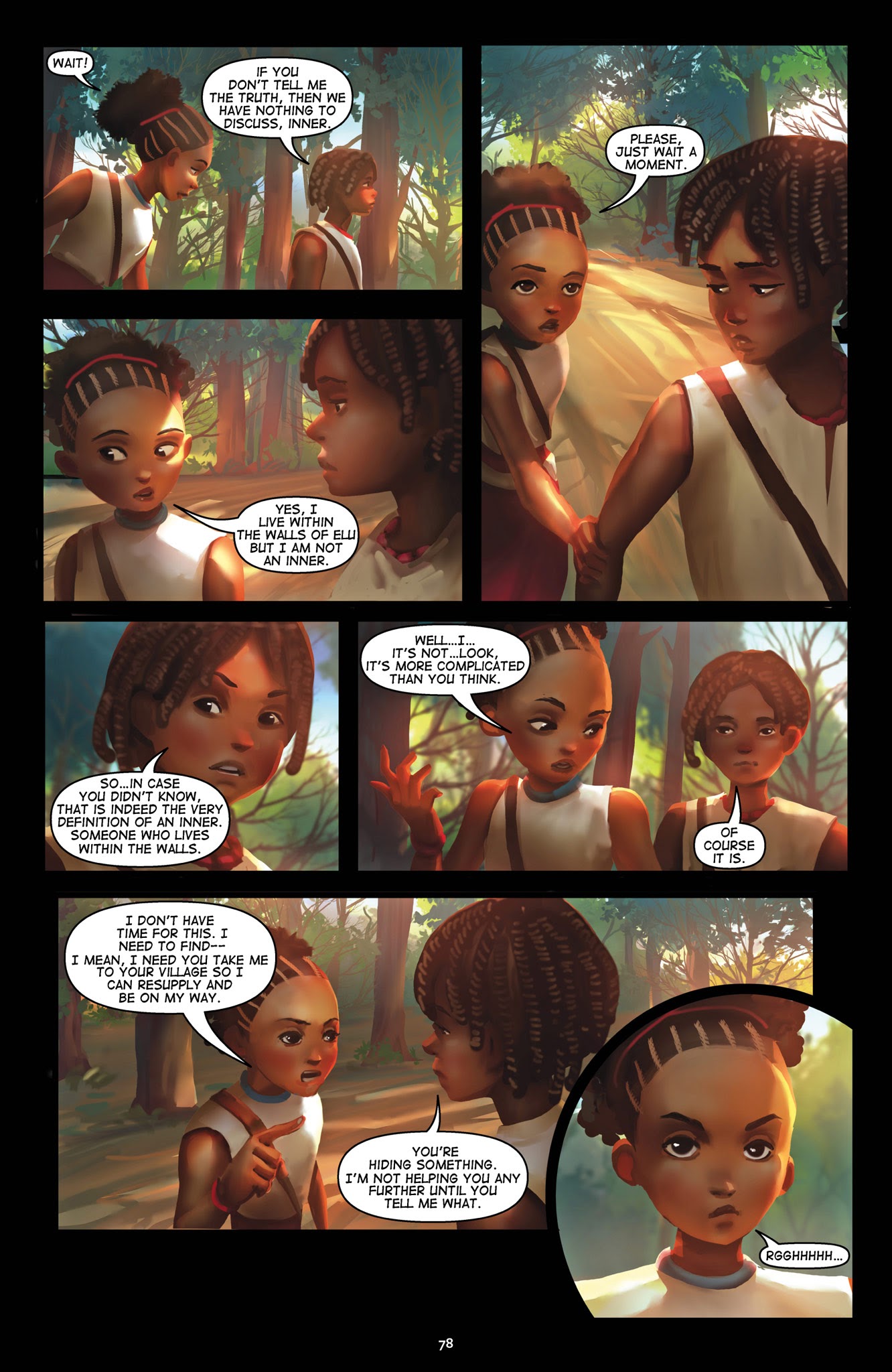 Read online Iyanu: Child of Wonder comic -  Issue # TPB 1 - 77