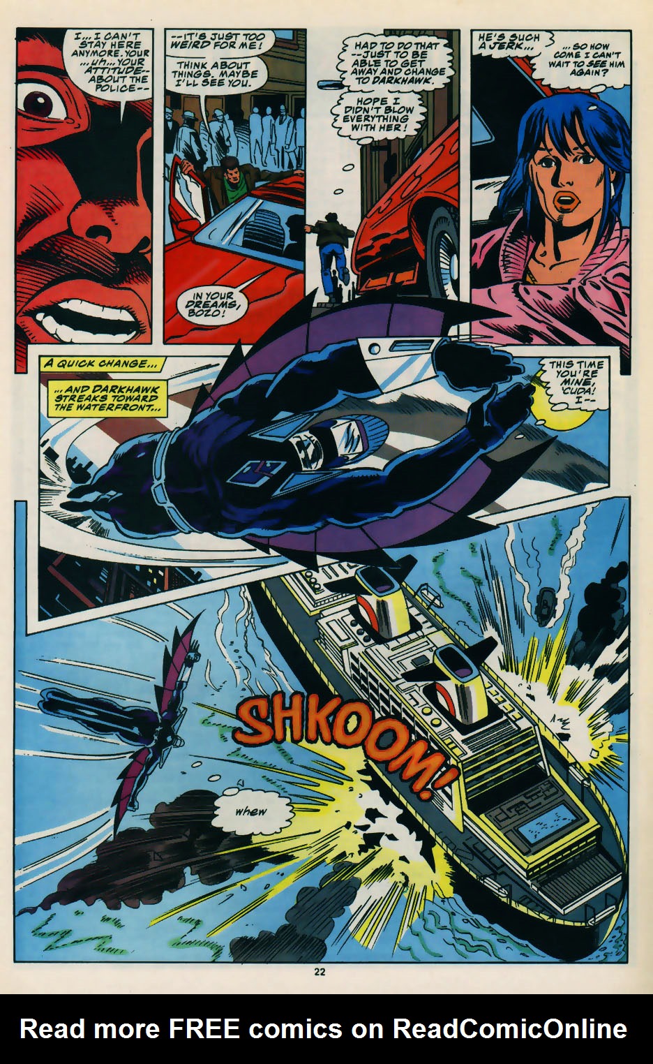 Read online Darkhawk (1991) comic -  Issue #33 - 17